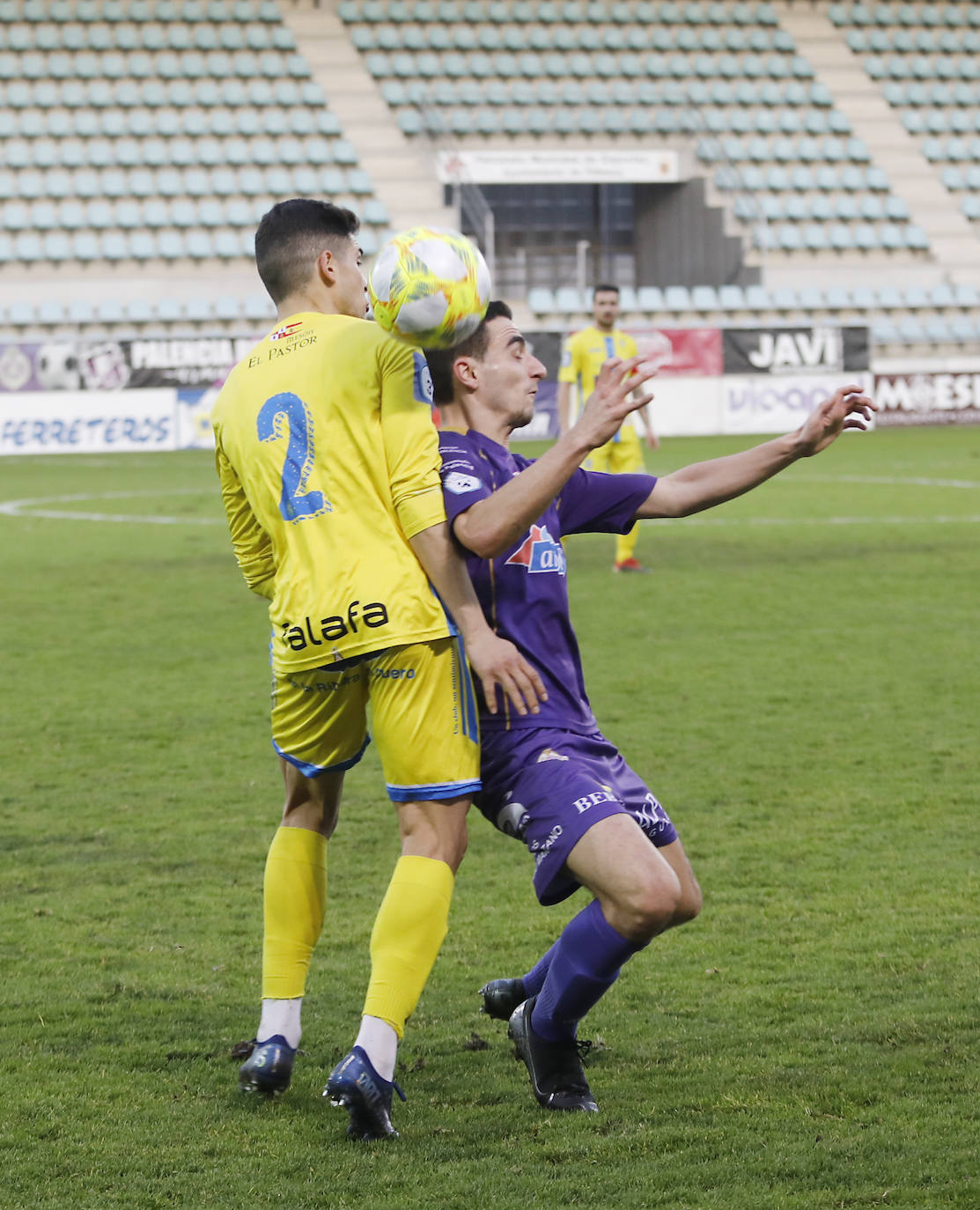 El Palencia Cristo perdió ante la Arandina. 