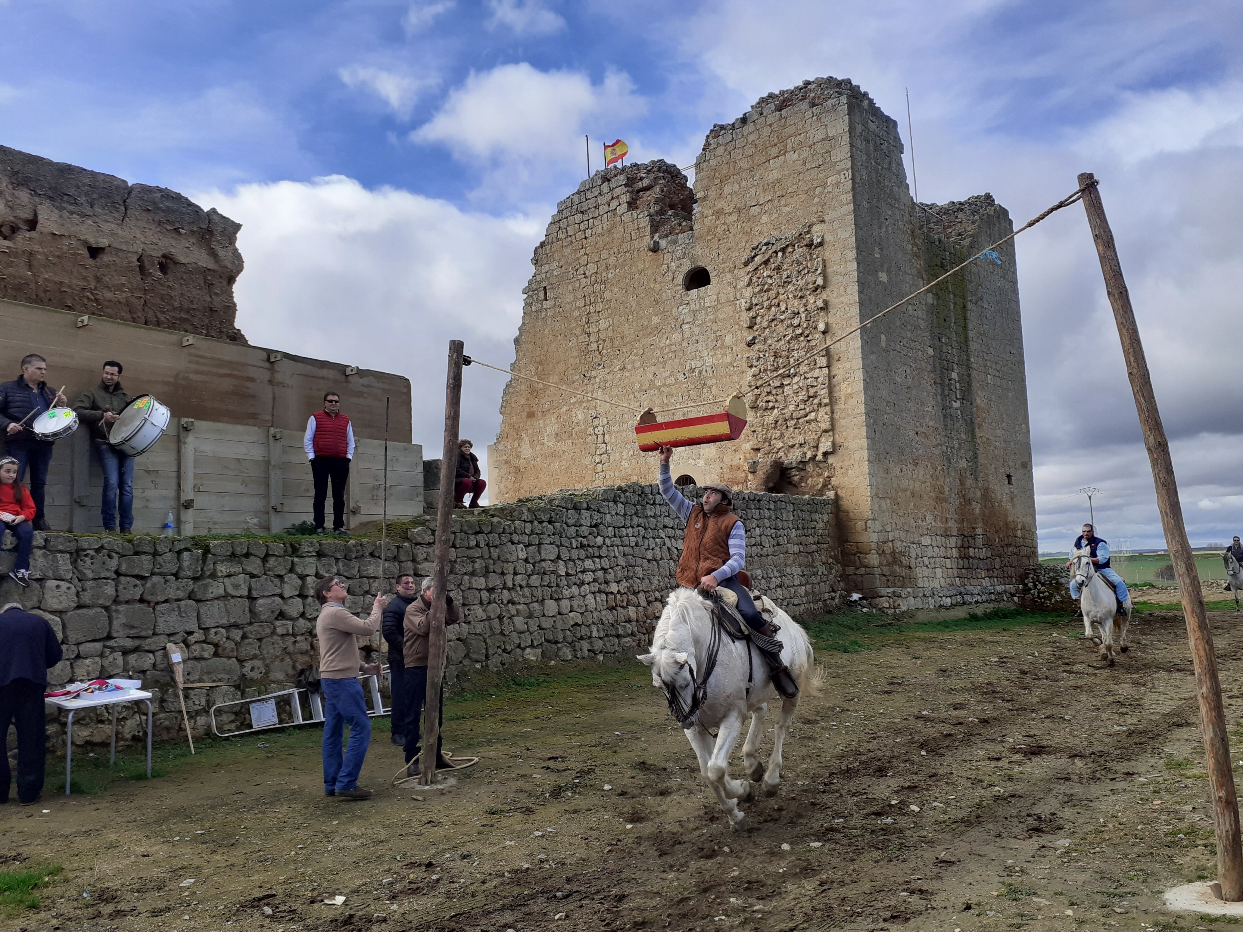 Fotos: Cintas a caballo fiestas de Villagarcía de Campos