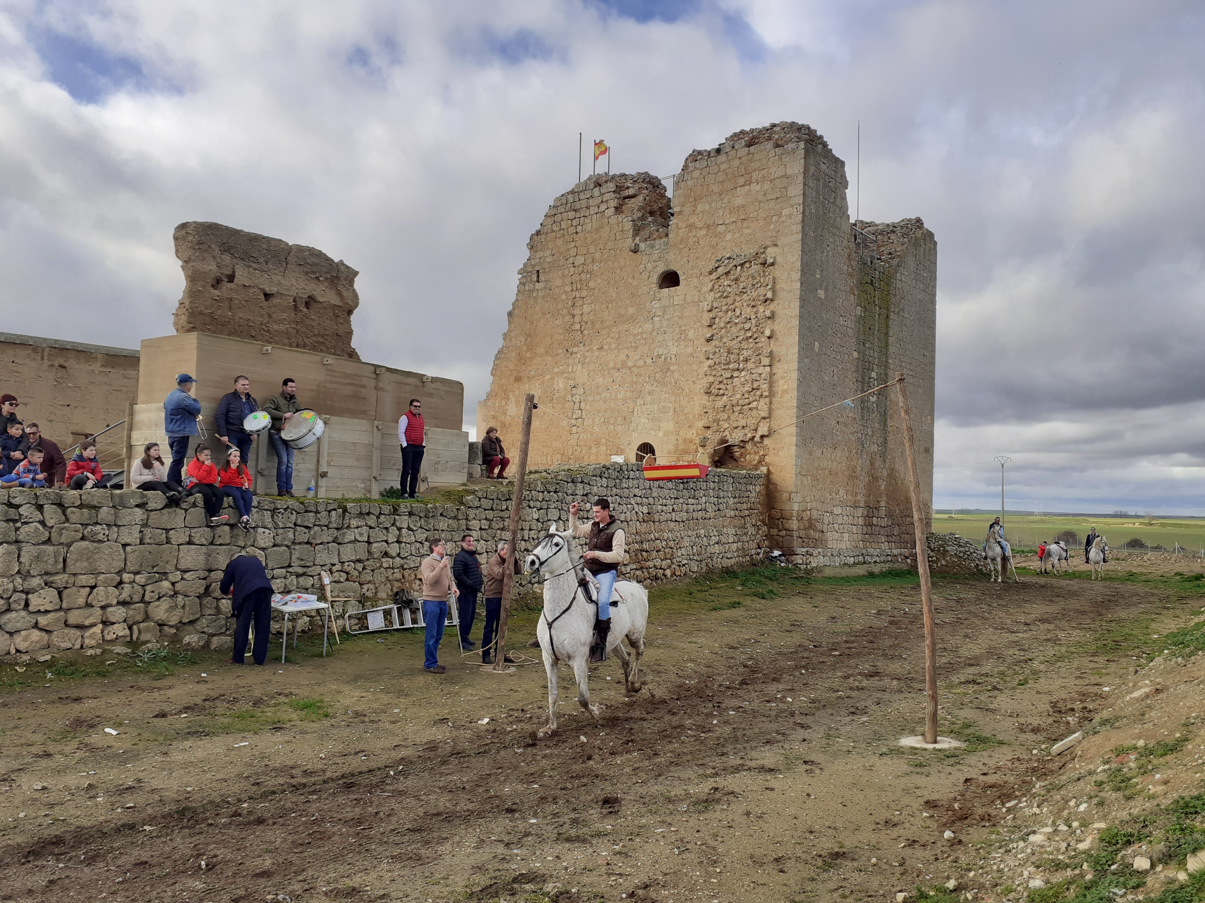Fotos: Cintas a caballo fiestas de Villagarcía de Campos