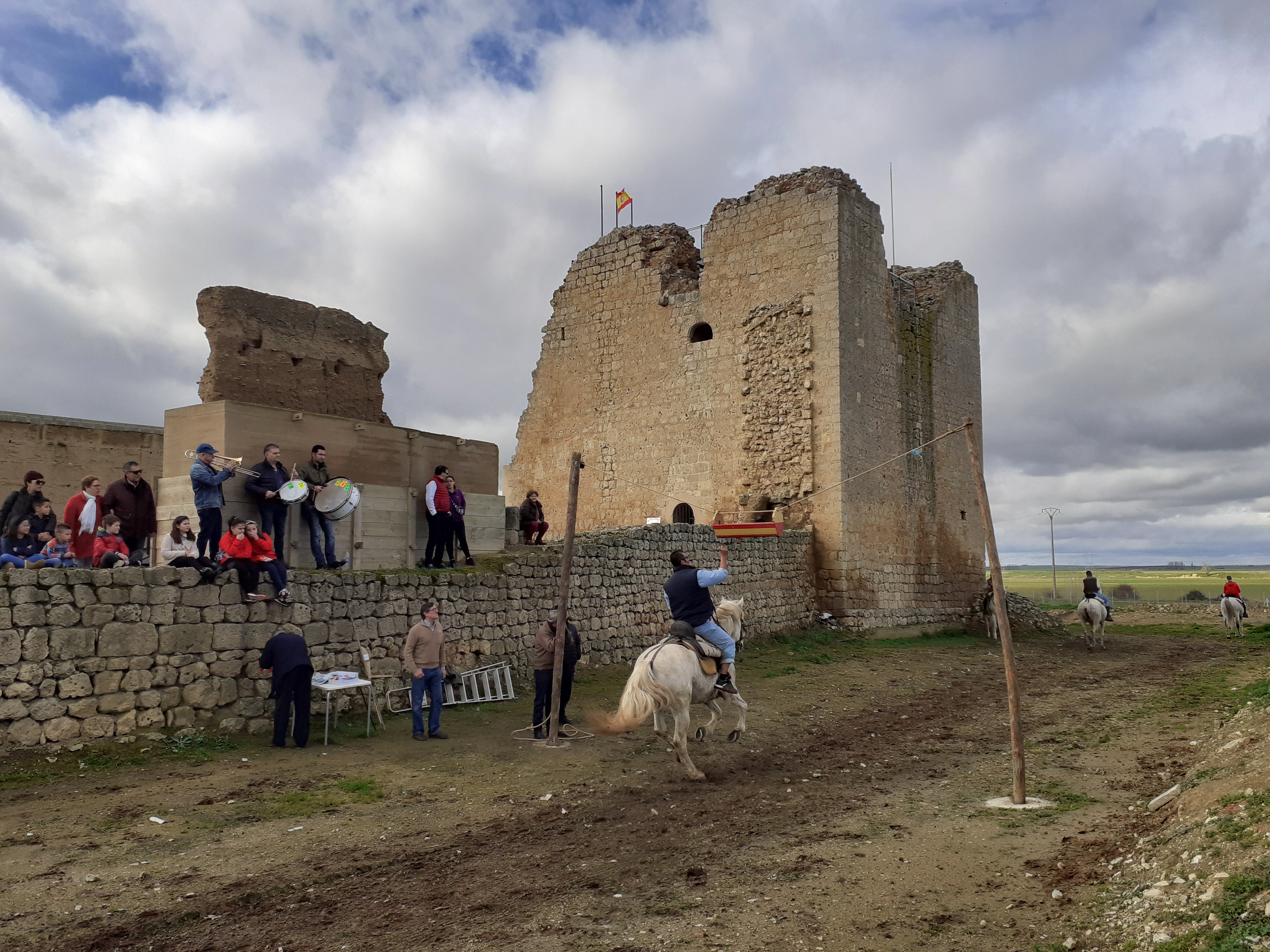 Fotos: Cintas a caballo fiestas de Villagarcía de Campos