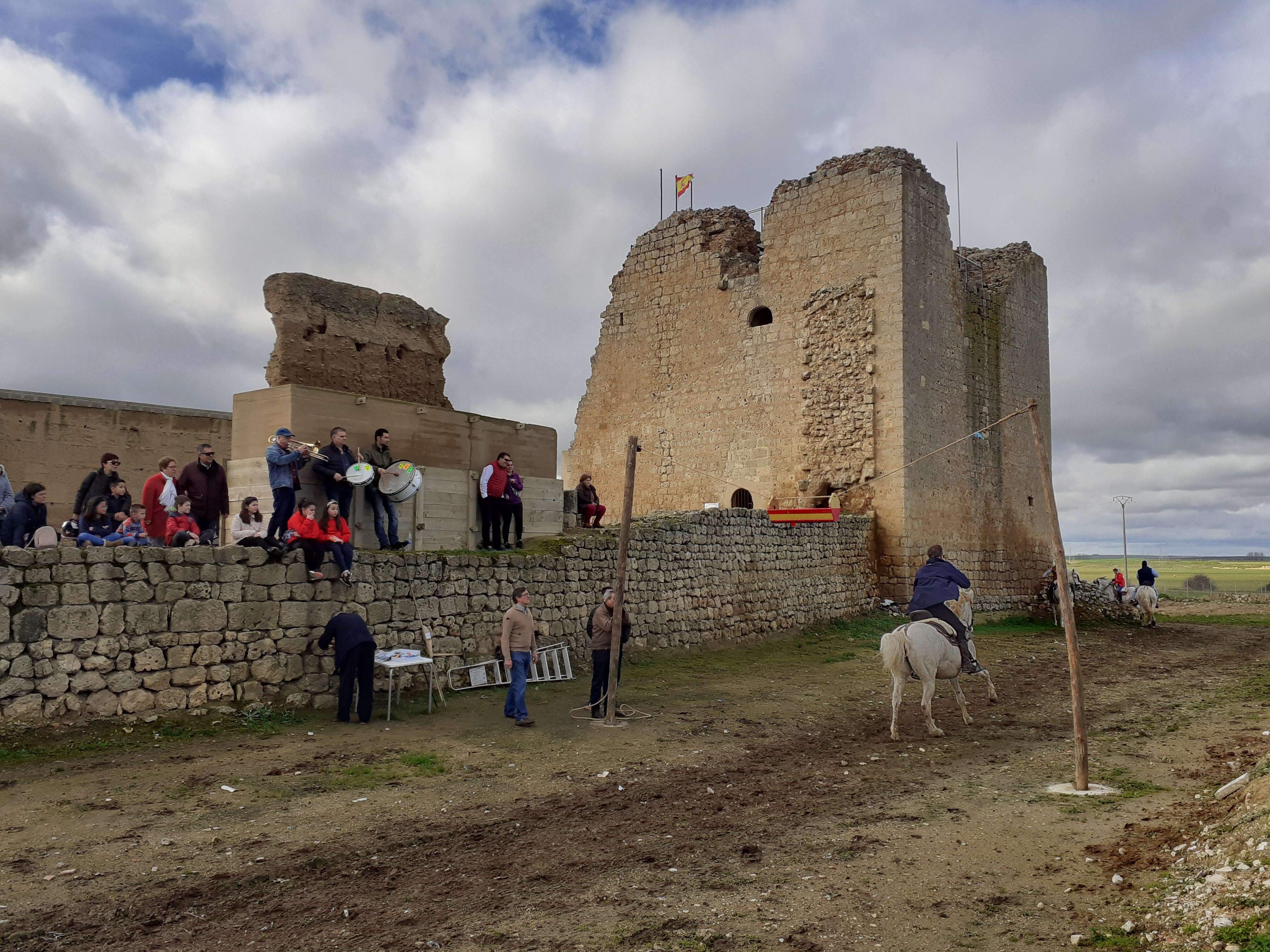 Fotos: Cintas a caballo fiestas de Villagarcía de Campos