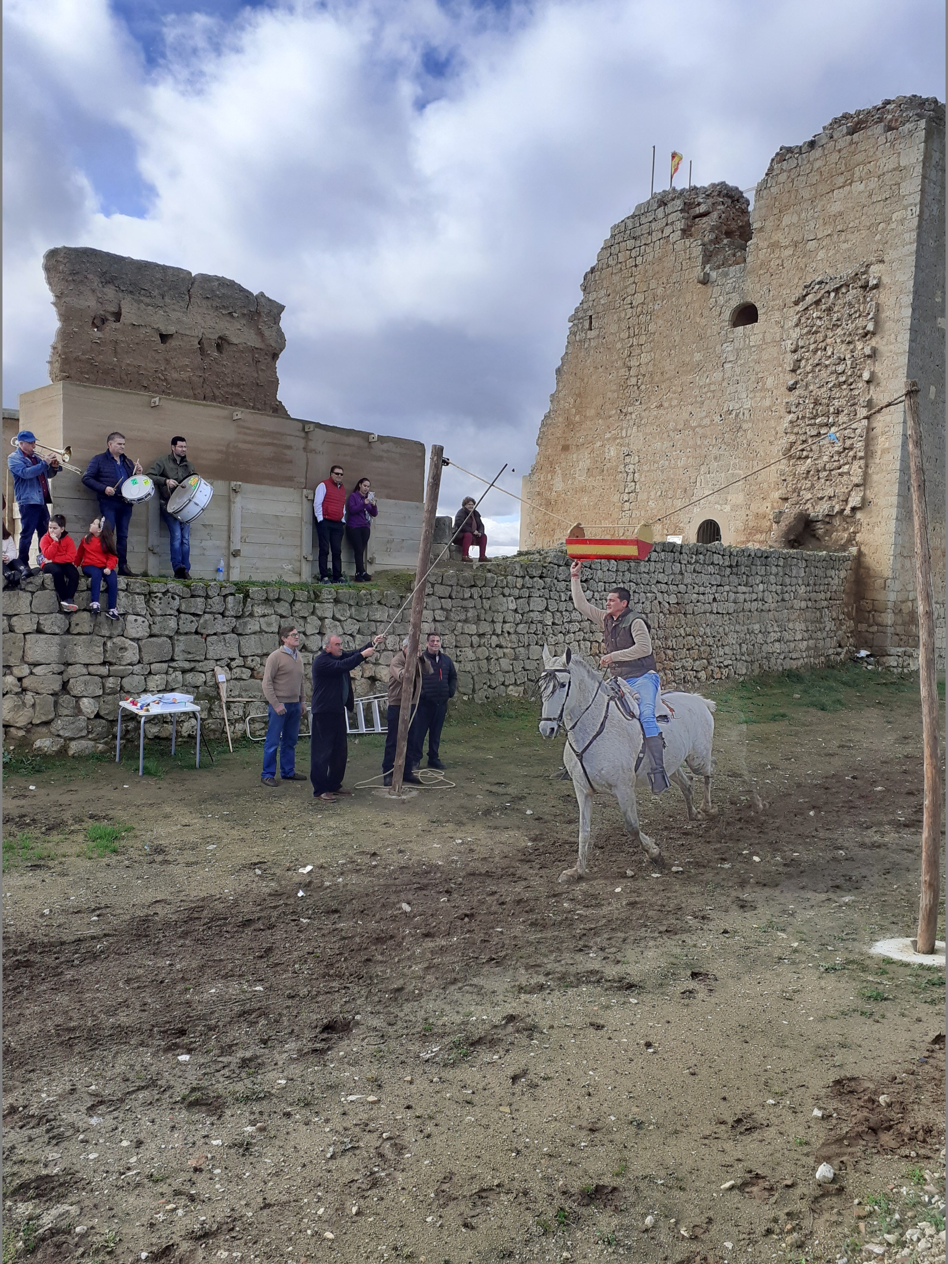 Fotos: Cintas a caballo fiestas de Villagarcía de Campos