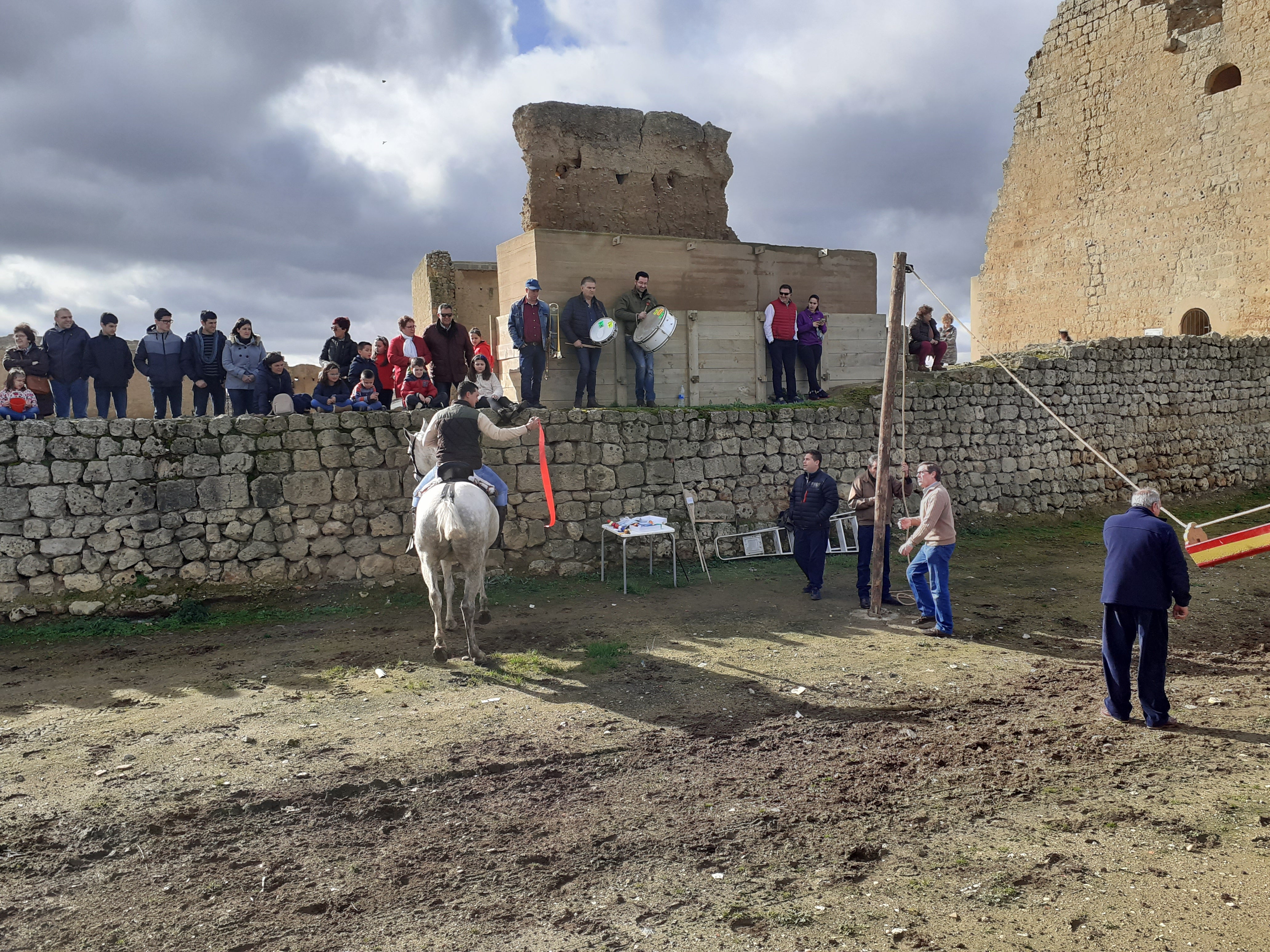 Fotos: Cintas a caballo fiestas de Villagarcía de Campos