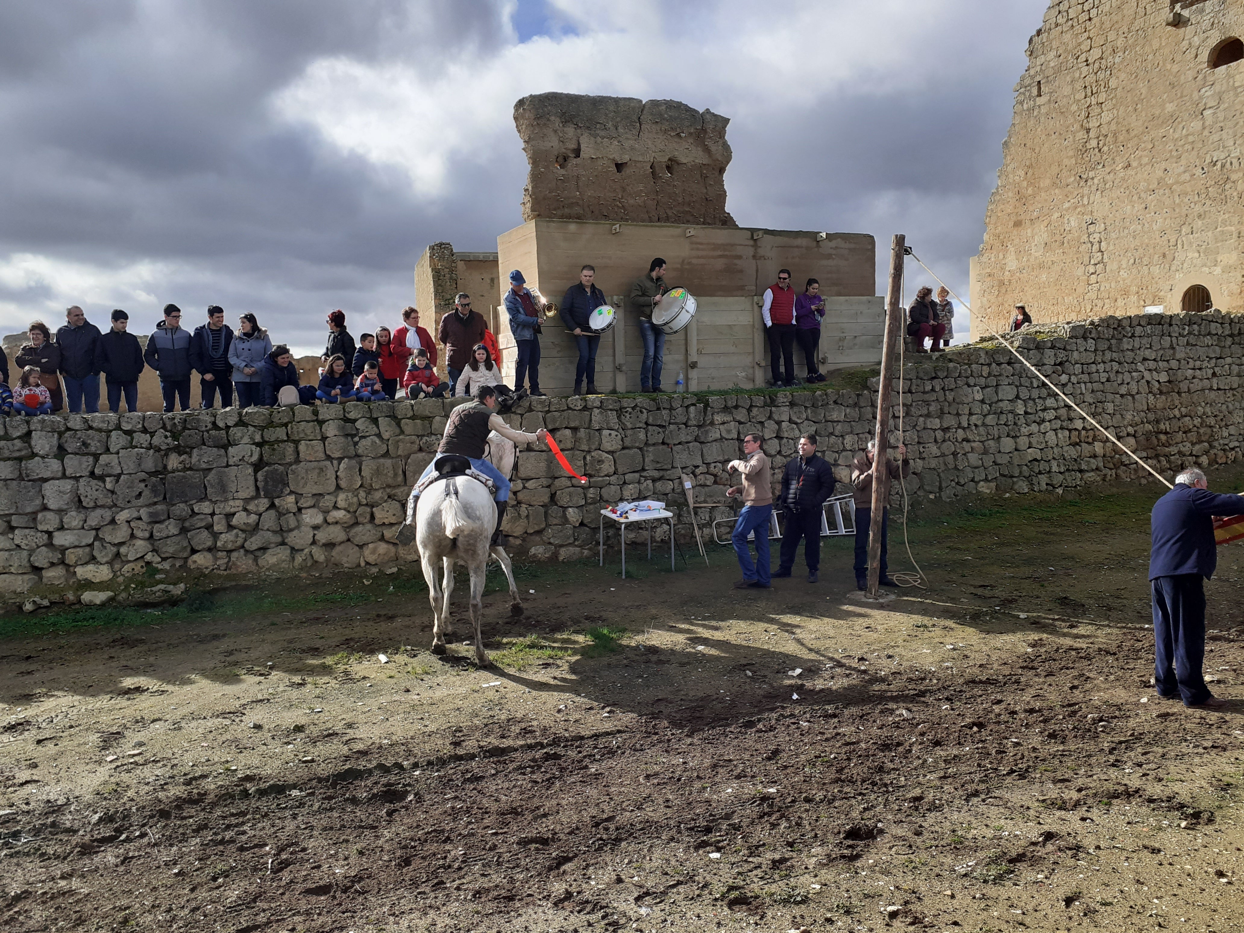Fotos: Cintas a caballo fiestas de Villagarcía de Campos