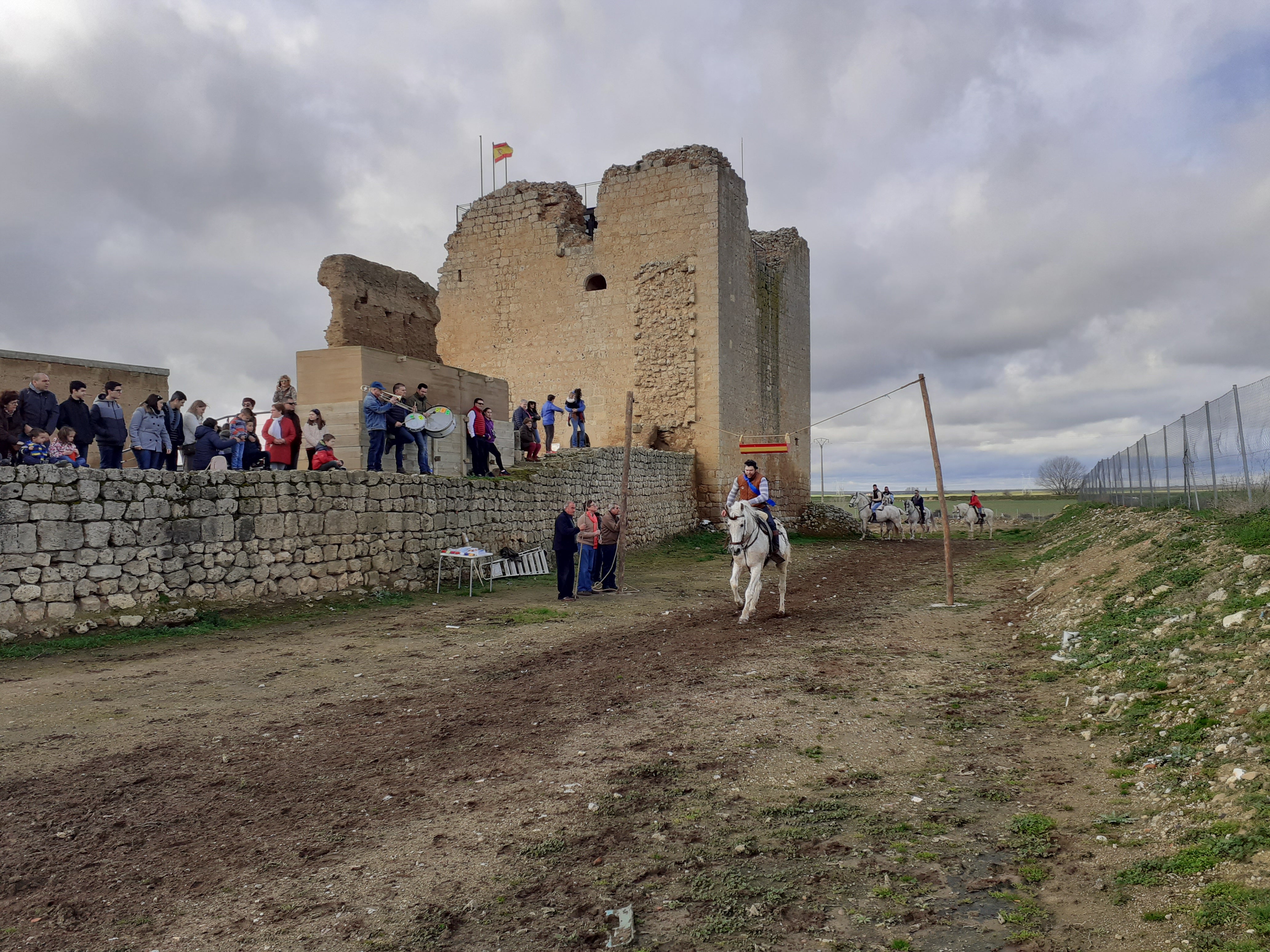 Fotos: Cintas a caballo fiestas de Villagarcía de Campos