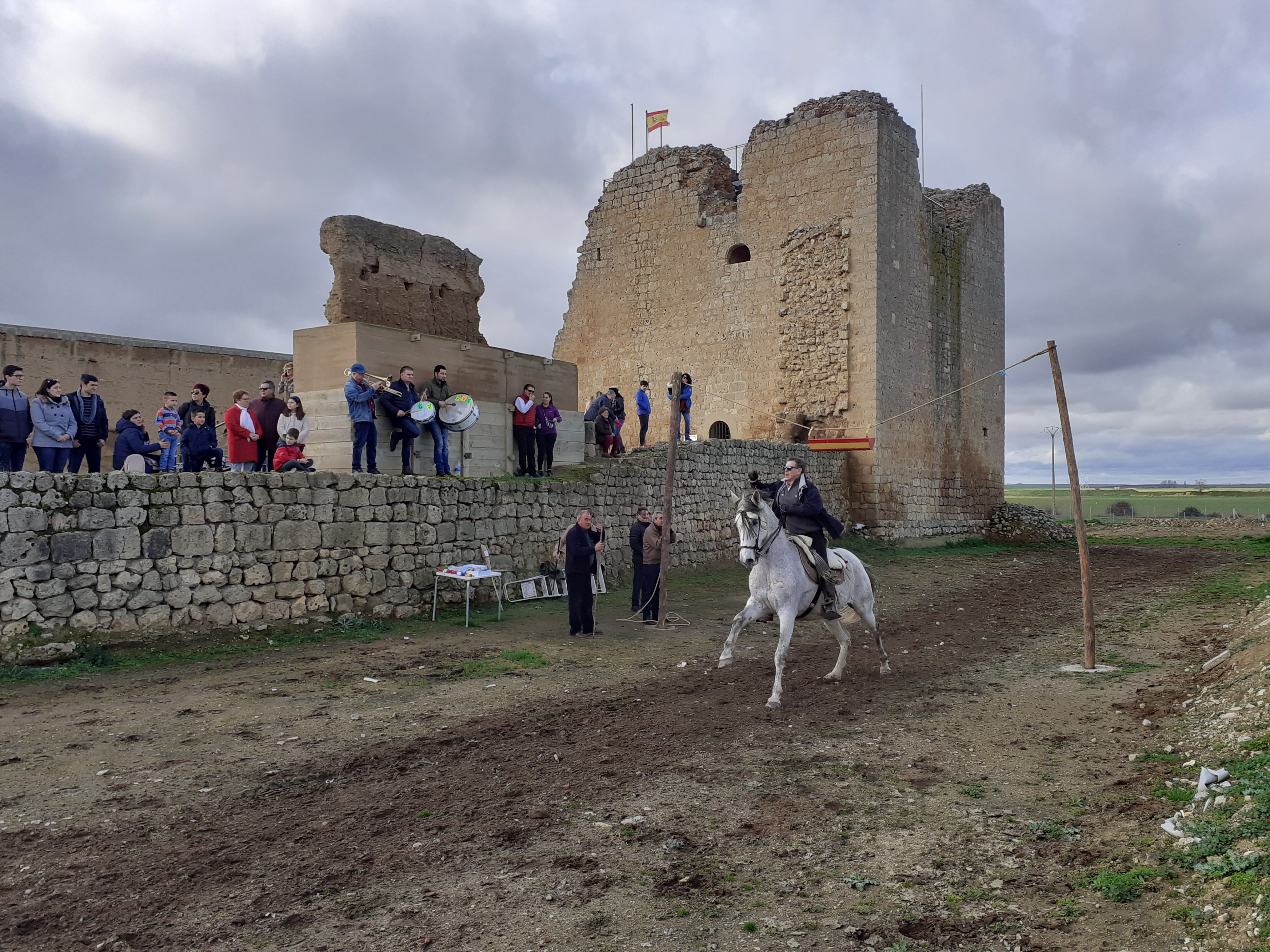 Fotos: Cintas a caballo fiestas de Villagarcía de Campos