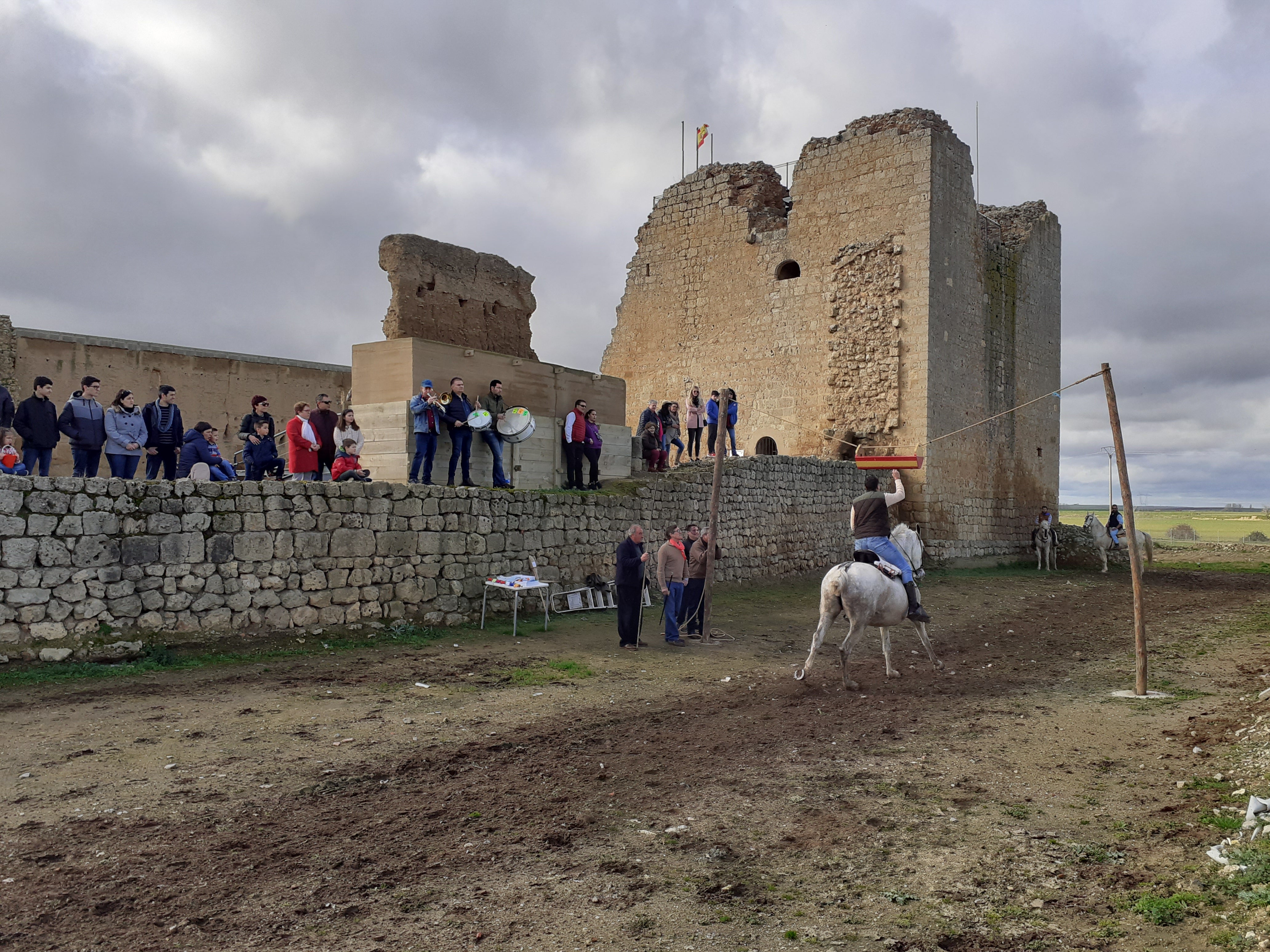 Fotos: Cintas a caballo fiestas de Villagarcía de Campos