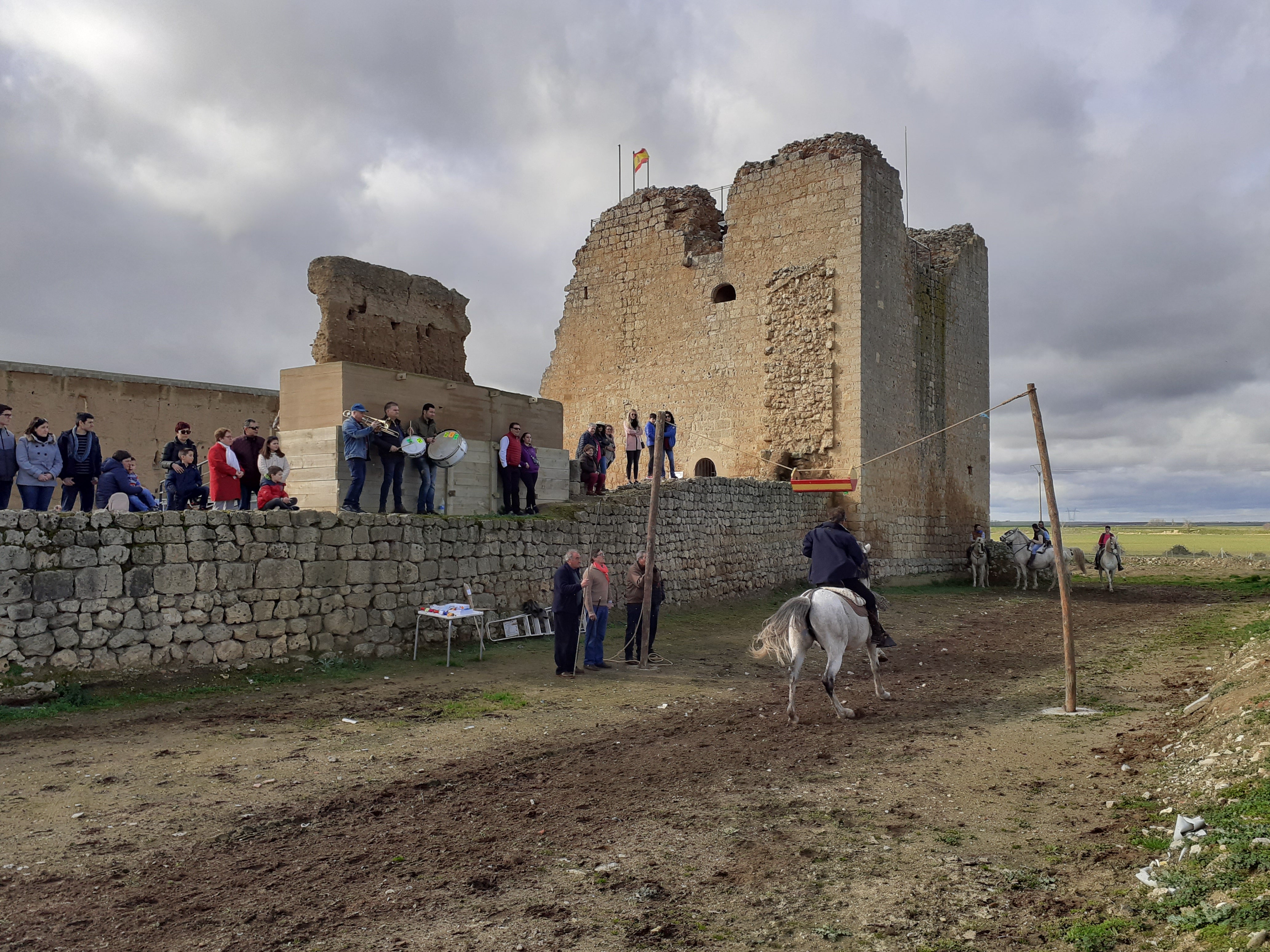 Fotos: Cintas a caballo fiestas de Villagarcía de Campos