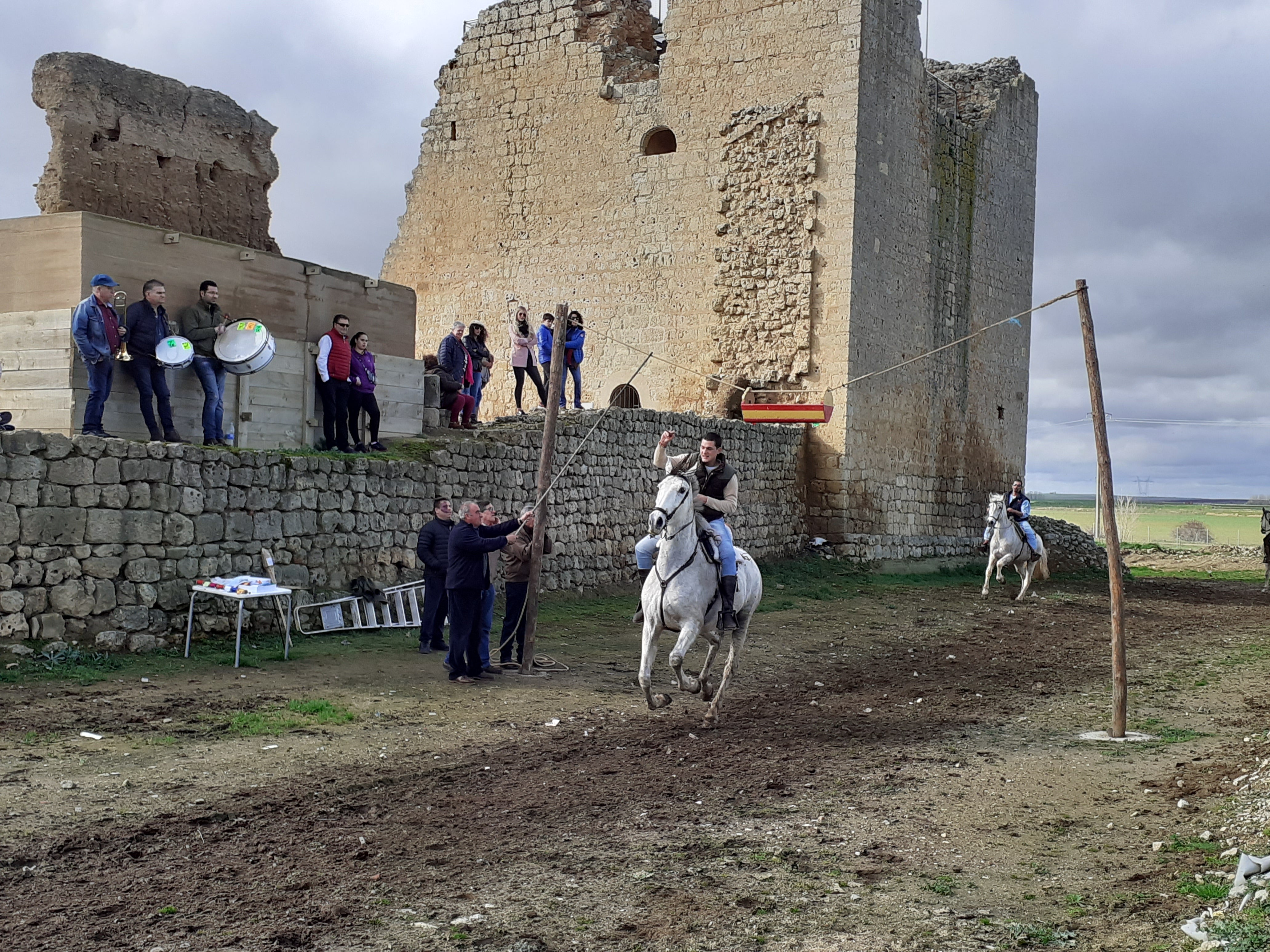 Fotos: Cintas a caballo fiestas de Villagarcía de Campos
