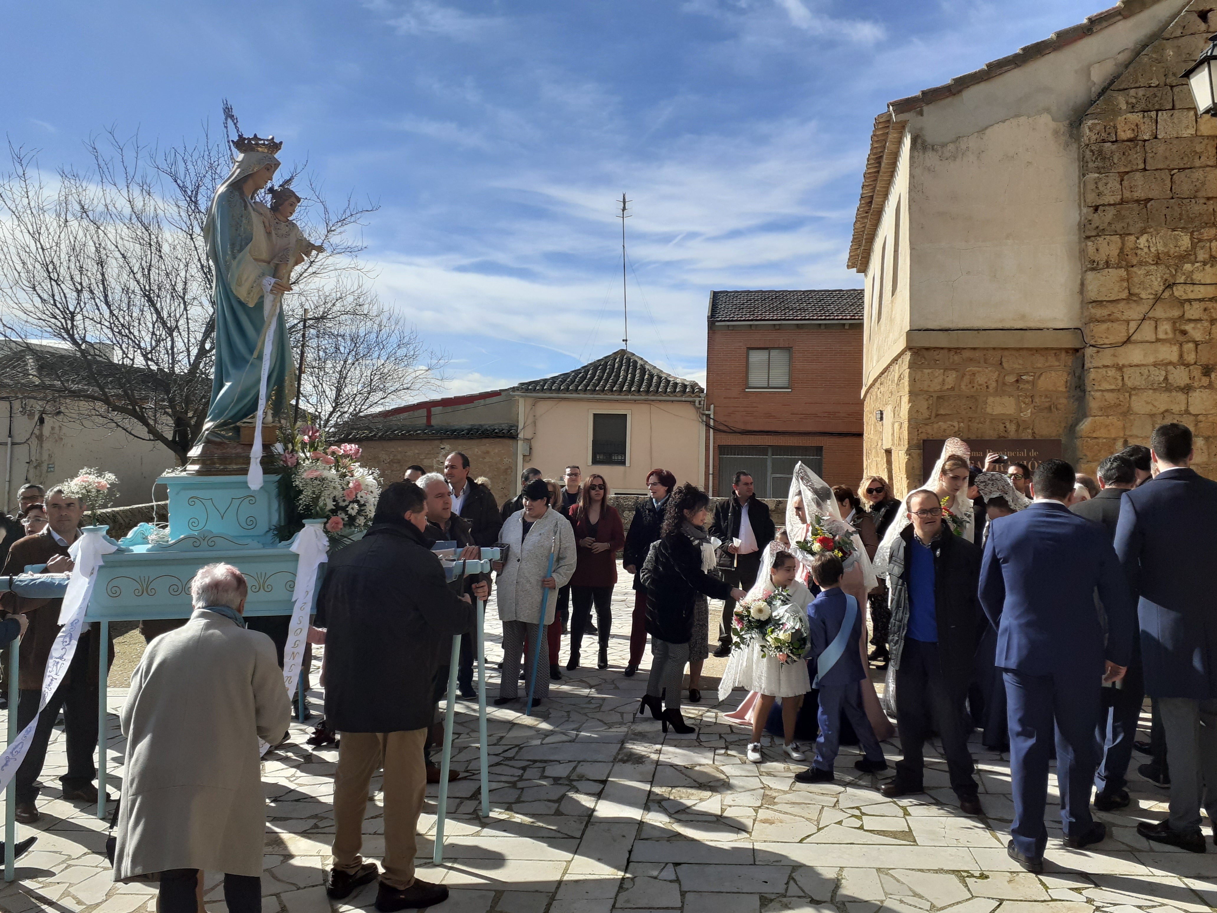 Fotos: Procesión de la Virgen de las Candelas de Tordehumos
