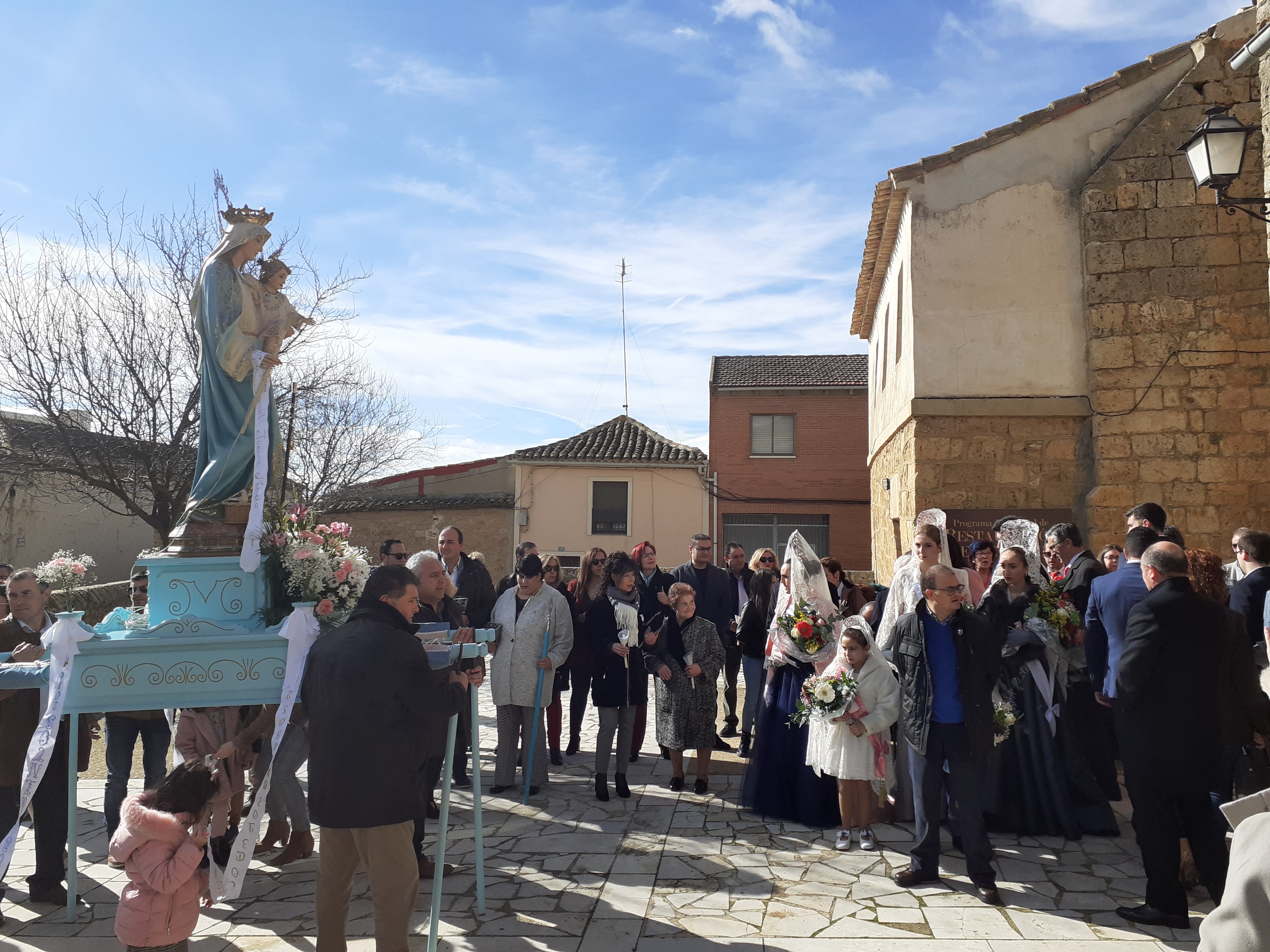 Fotos: Procesión de la Virgen de las Candelas de Tordehumos