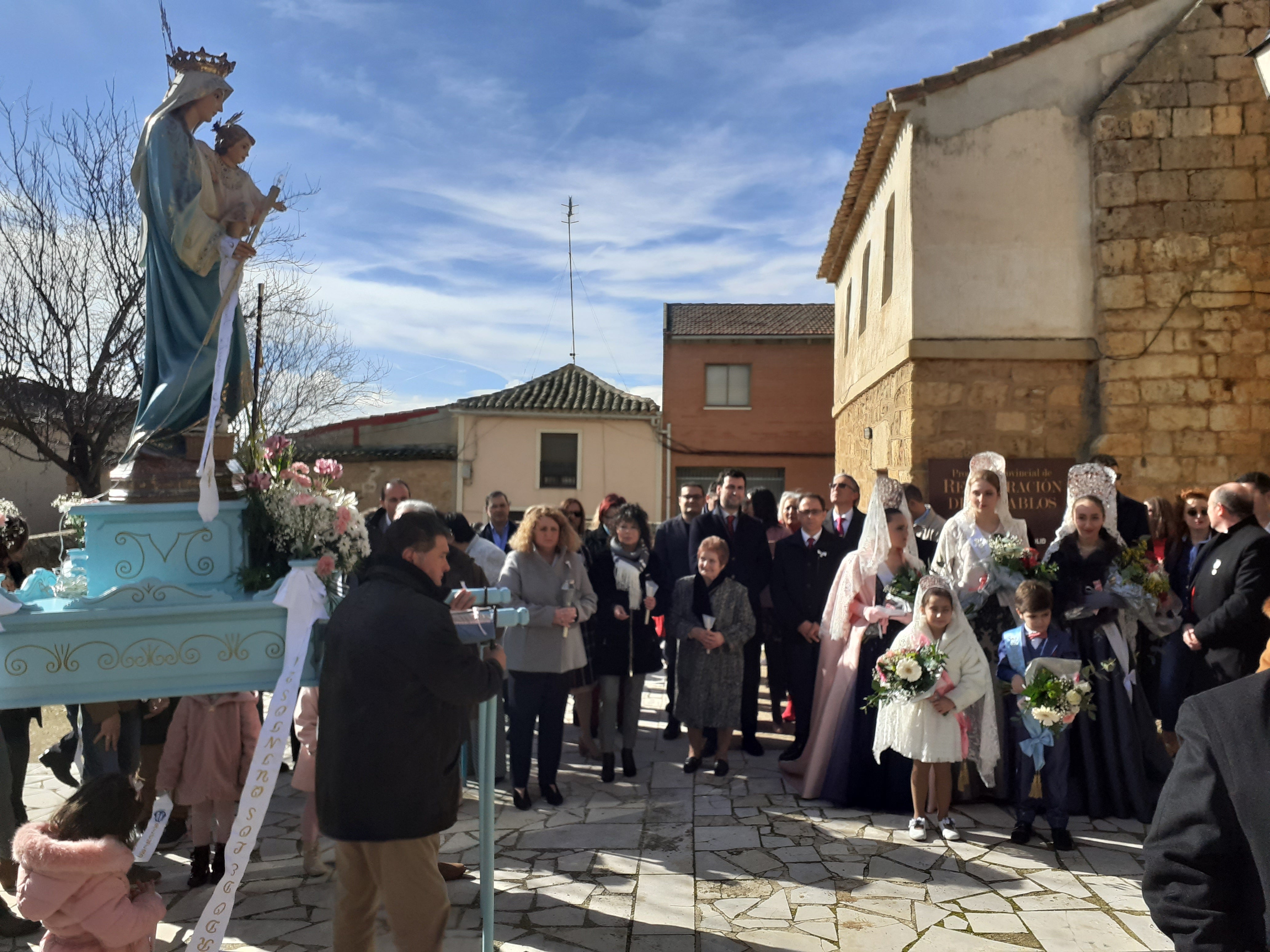 Fotos: Procesión de la Virgen de las Candelas de Tordehumos
