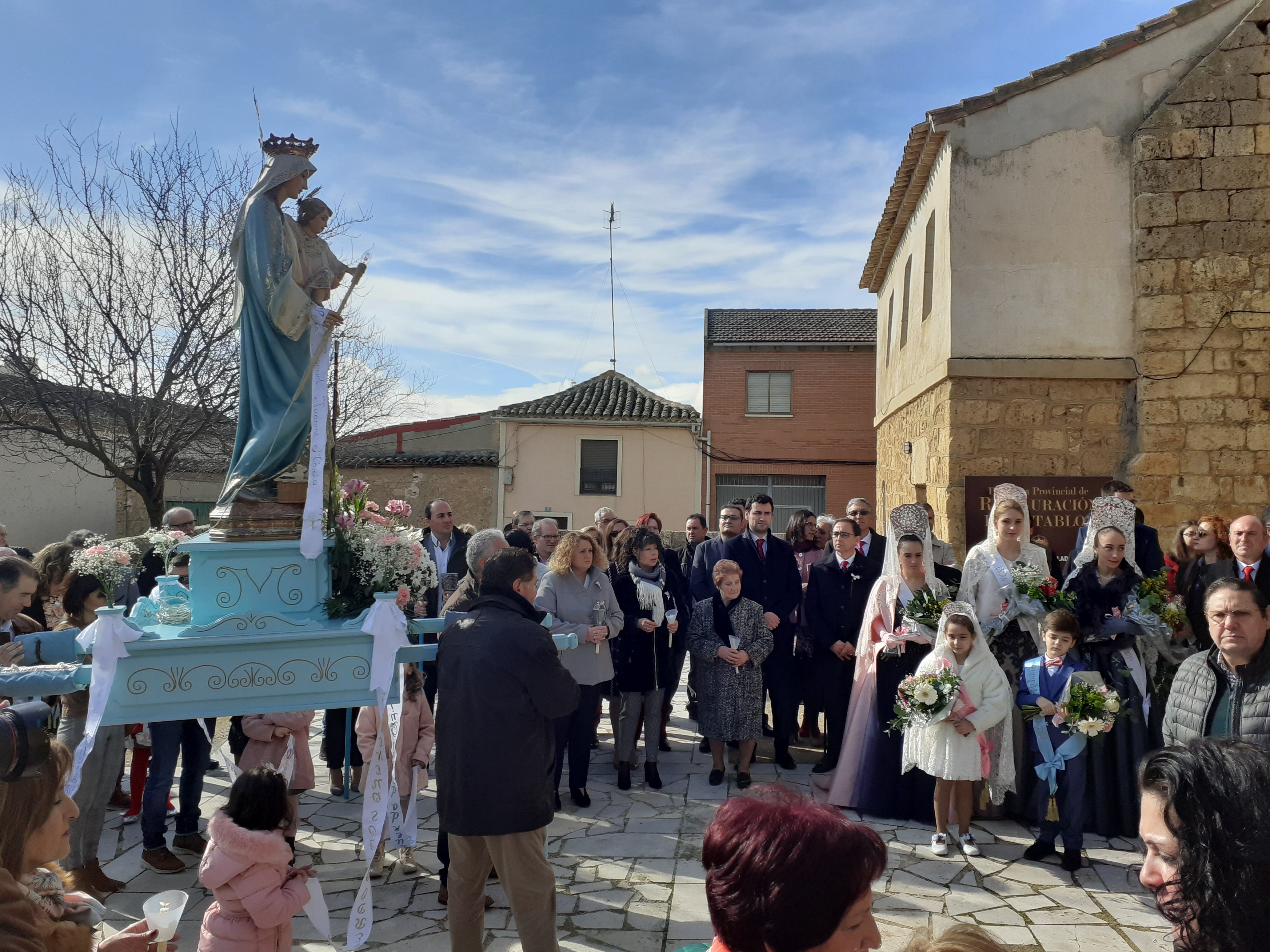 Fotos: Procesión de la Virgen de las Candelas de Tordehumos