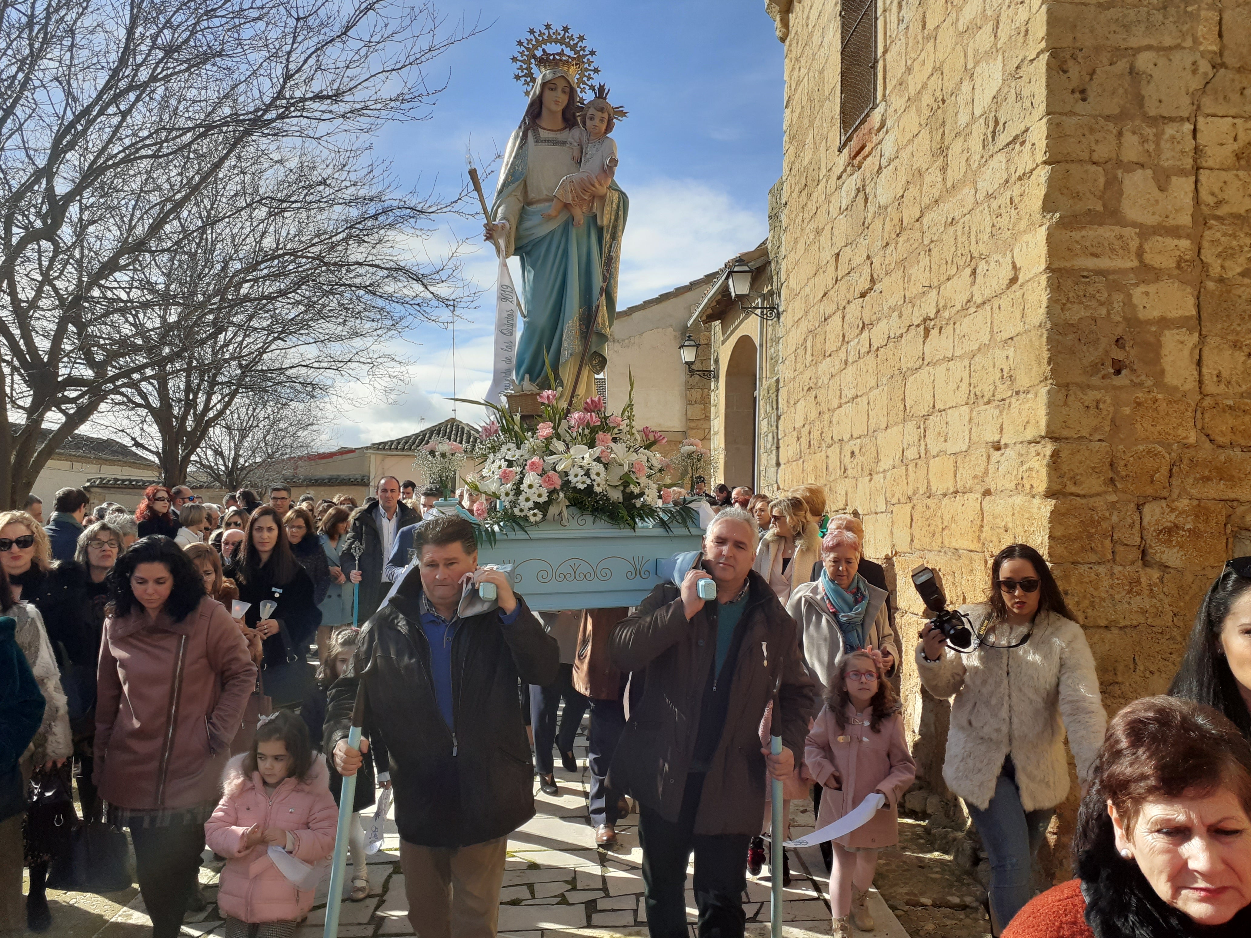 Fotos: Procesión de la Virgen de las Candelas de Tordehumos