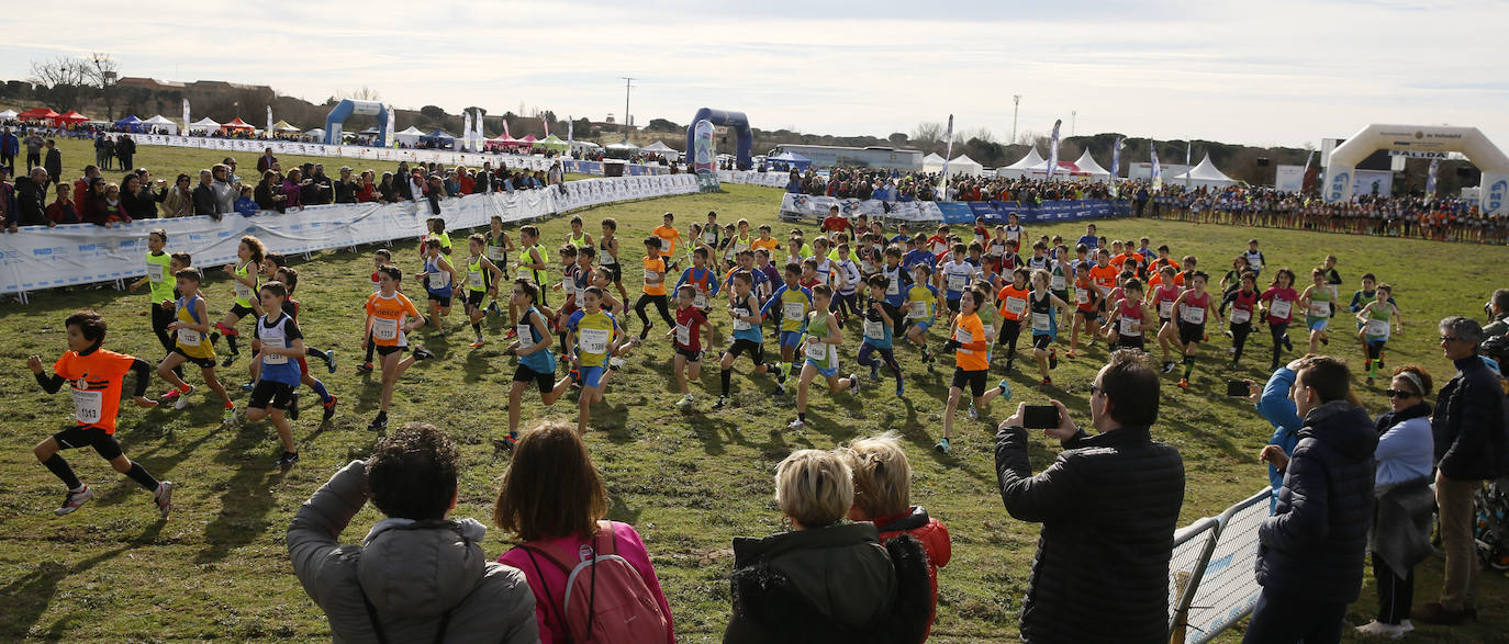 La Cañada Real ha acogido esta mañana el Cross Internacional Ciudad de Valladolid. 