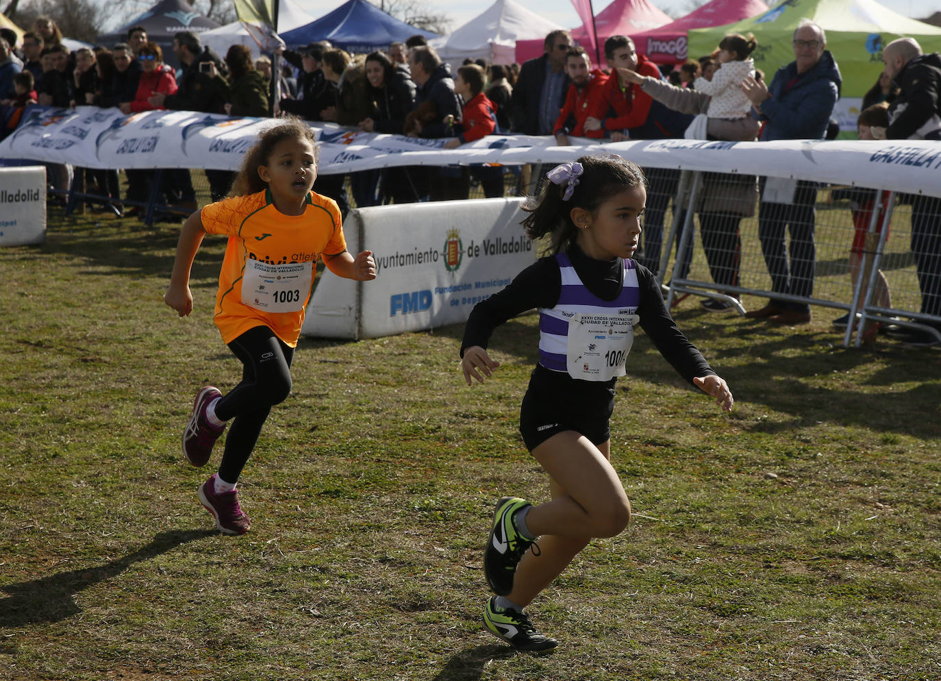 La Cañada Real ha acogido esta mañana el Cross Internacional Ciudad de Valladolid. 