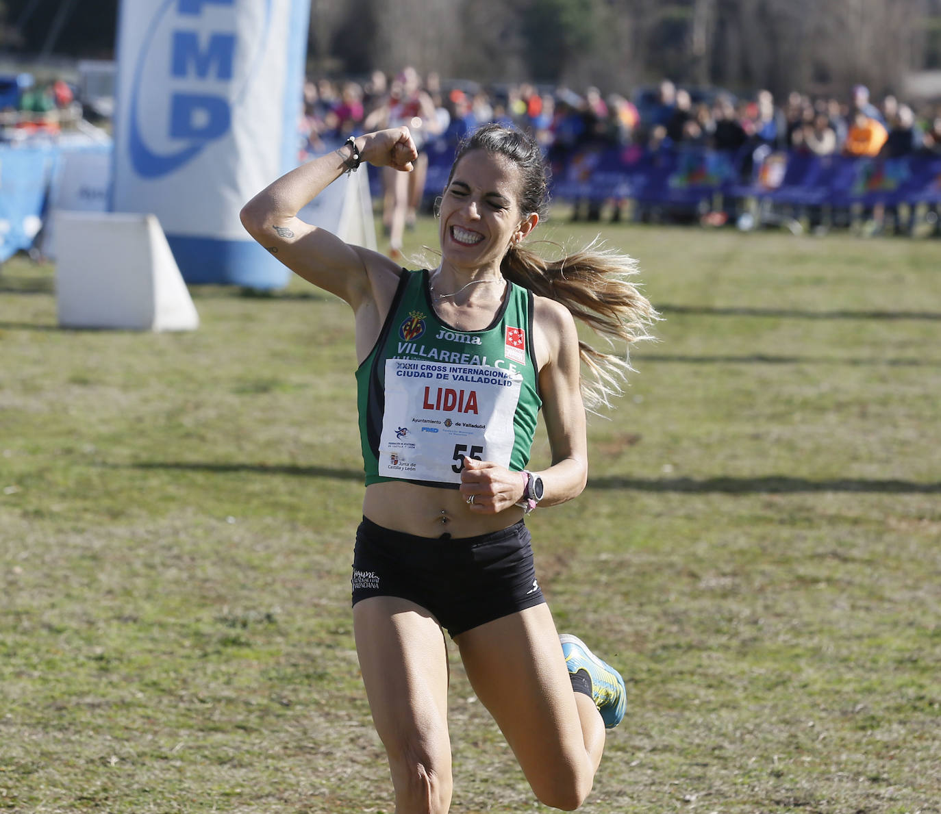 La Cañada Real ha acogido esta mañana el Cross Internacional Ciudad de Valladolid. 