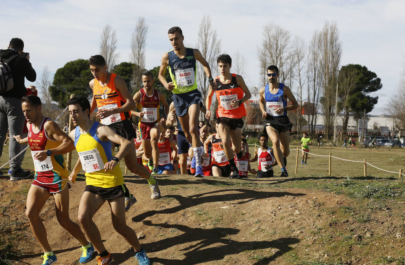 La Cañada Real ha acogido esta mañana el Cross Internacional Ciudad de Valladolid. 