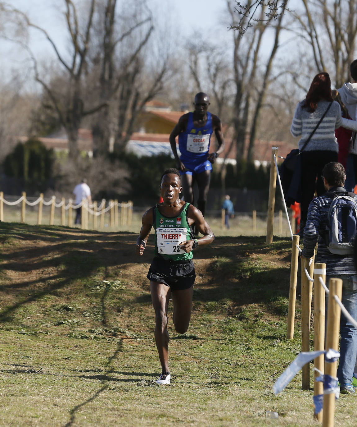 La Cañada Real ha acogido esta mañana el Cross Internacional Ciudad de Valladolid. 