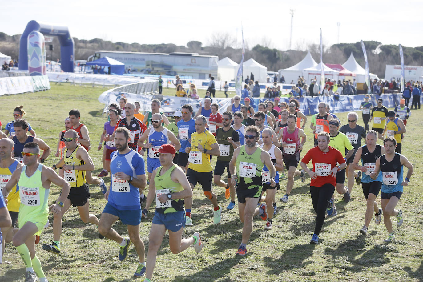 La Cañada Real ha acogido esta mañana el Cross Internacional Ciudad de Valladolid. 