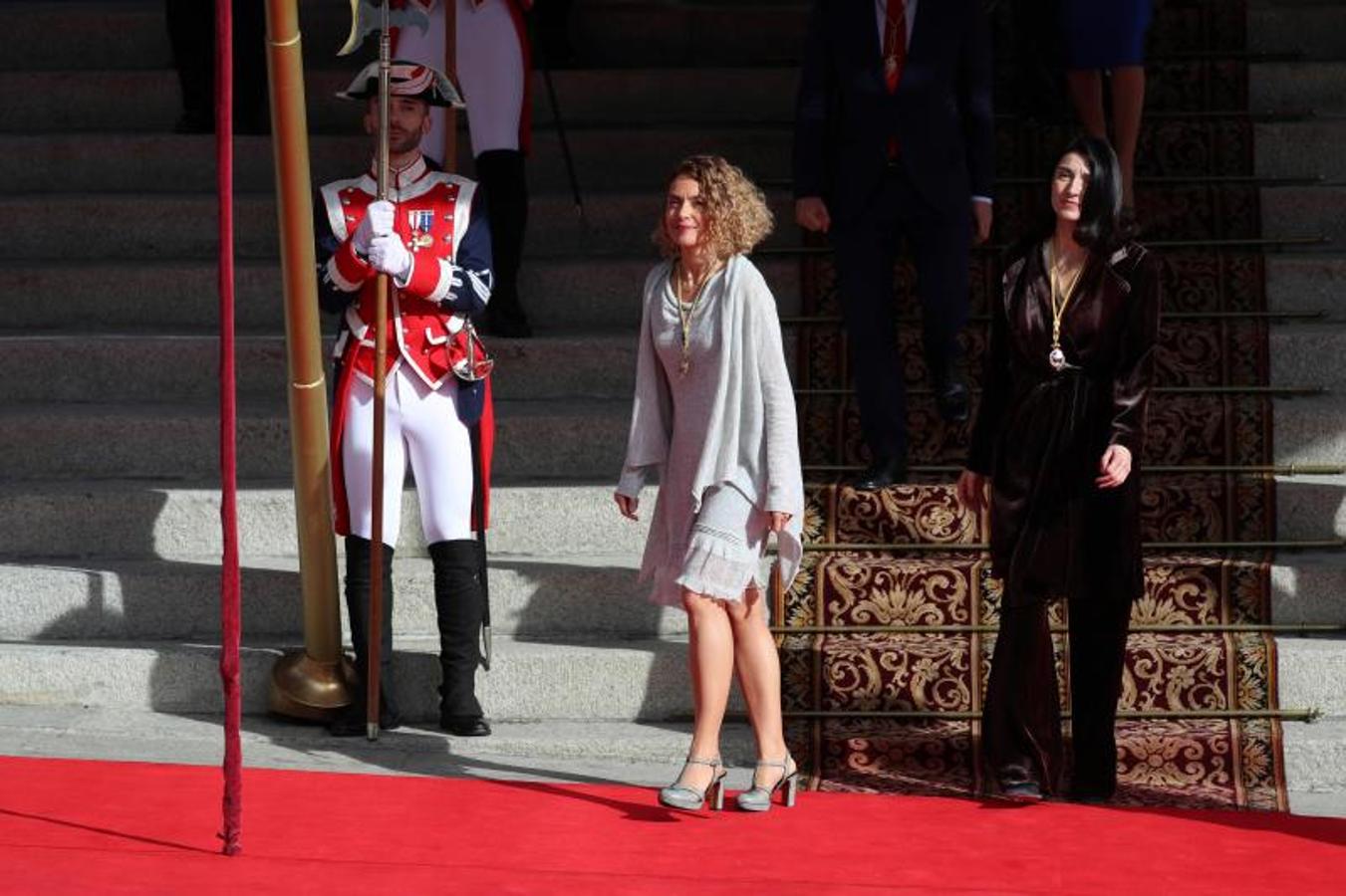 Las presidentas del Congreso y Senado, Meritxell Batet y Pilar Llop.