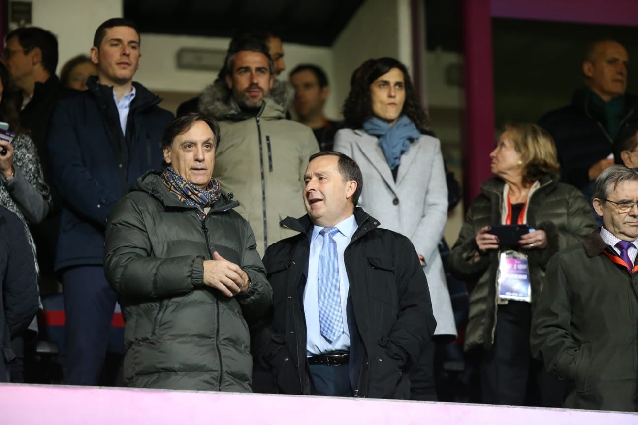 Primera semifinal de la Supercopa femenina de fútbol en el estadio Helmántico de Salamanca entre la Real Sociedad y la UD Levante. 