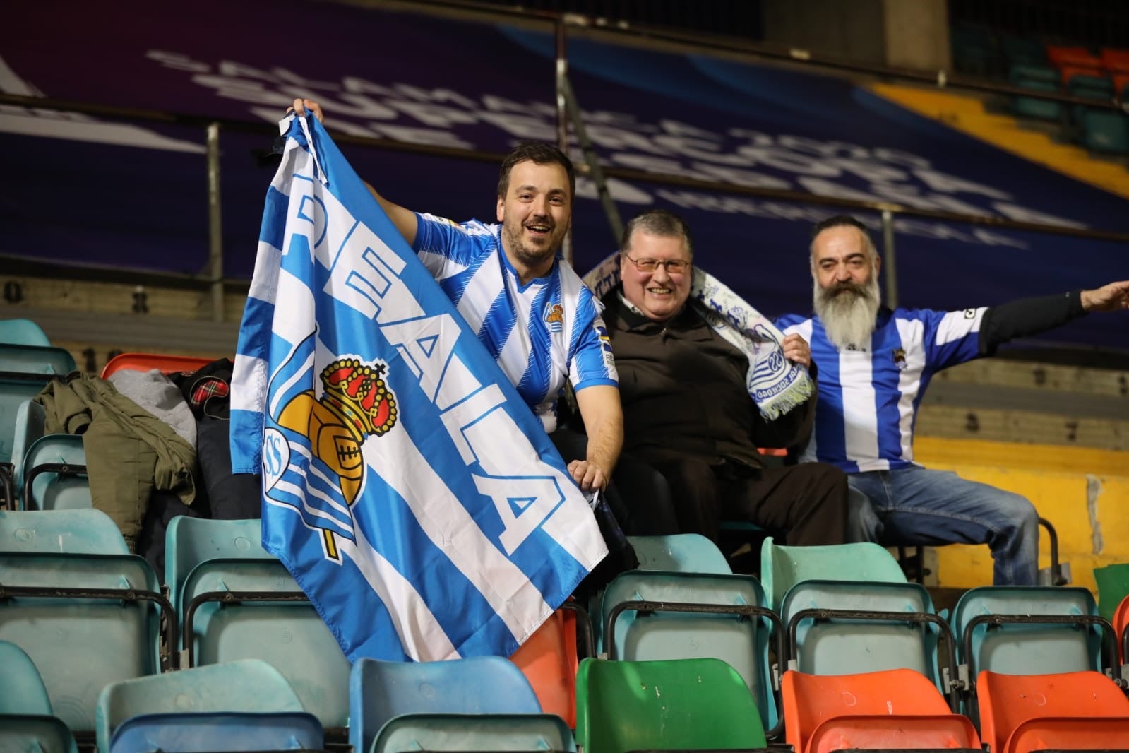 Primera semifinal de la Supercopa femenina de fútbol en el estadio Helmántico de Salamanca entre la Real Sociedad y la UD Levante. 