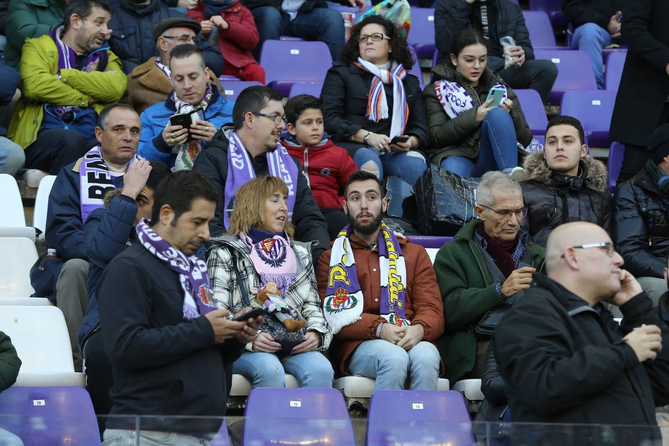 Si has estado en el estadio José Zorrilla presenciando el partido Real Valladolid-Villarreal, puede que la cámara de nuestro fotógrado te haya «pillado»