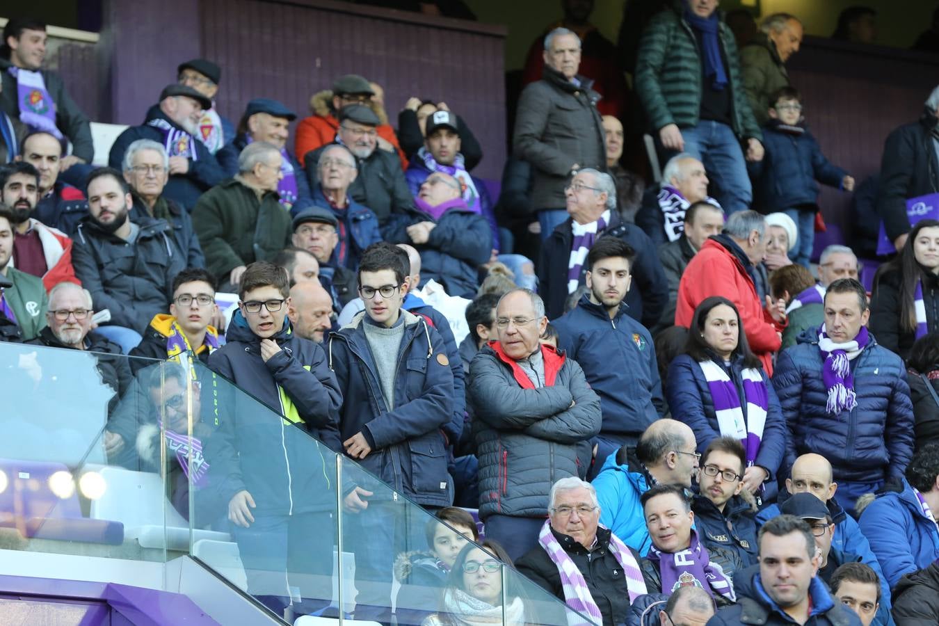 Si has estado en el estadio José Zorrilla presenciando el partido Real Valladolid-Villarreal, puede que la cámara de nuestro fotógrado te haya «pillado»