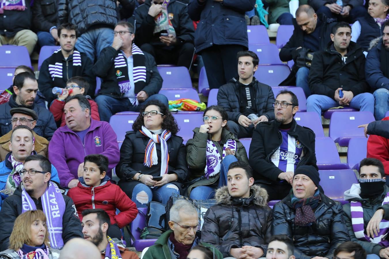 Si has estado en el estadio José Zorrilla presenciando el partido Real Valladolid-Villarreal, puede que la cámara de nuestro fotógrado te haya «pillado»