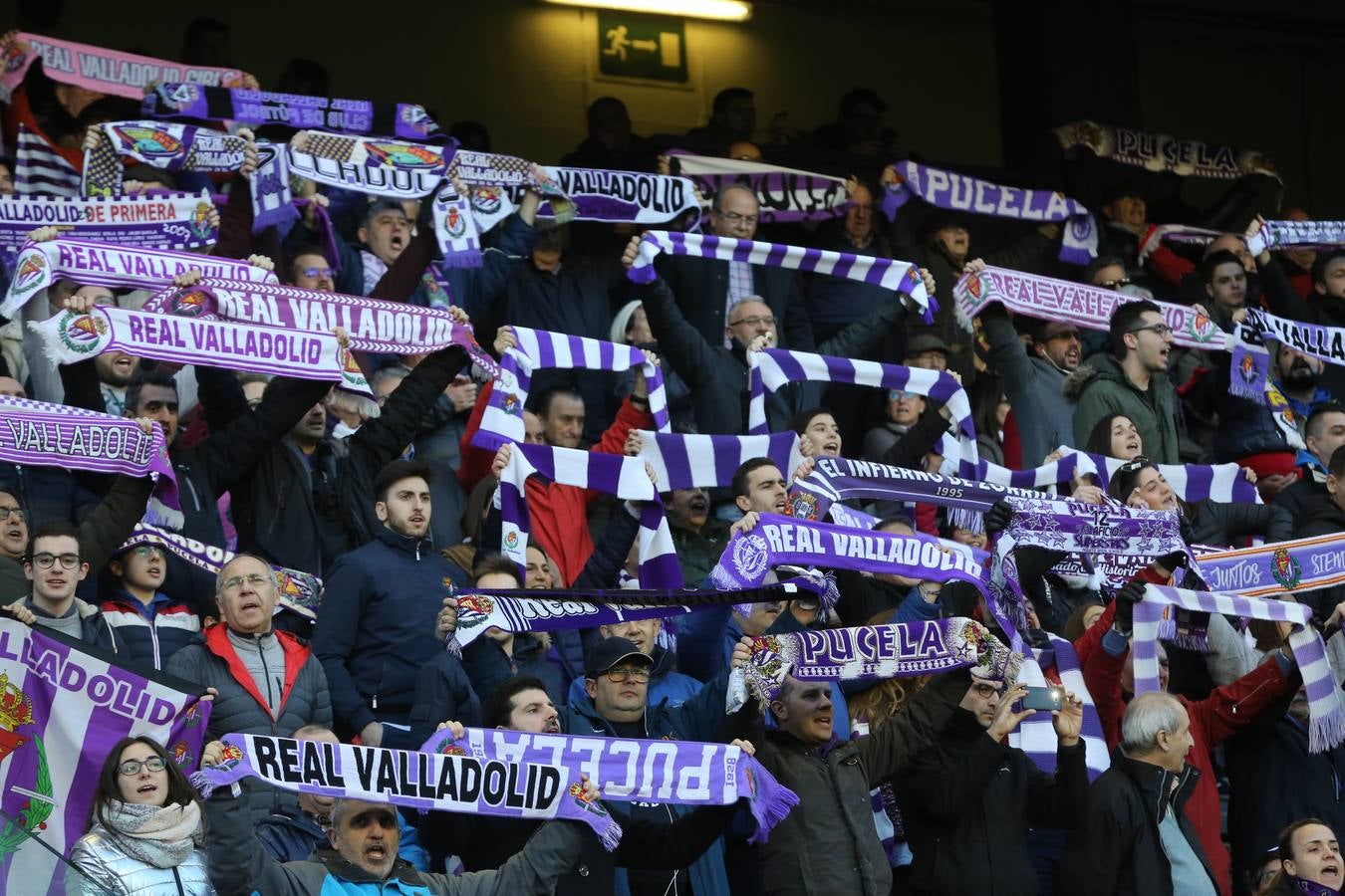 Si has estado en el estadio José Zorrilla presenciando el partido Real Valladolid-Villarreal, puede que la cámara de nuestro fotógrado te haya «pillado»