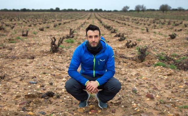 El joven enólogo y bodeguero zamorano Álvar de Dios.