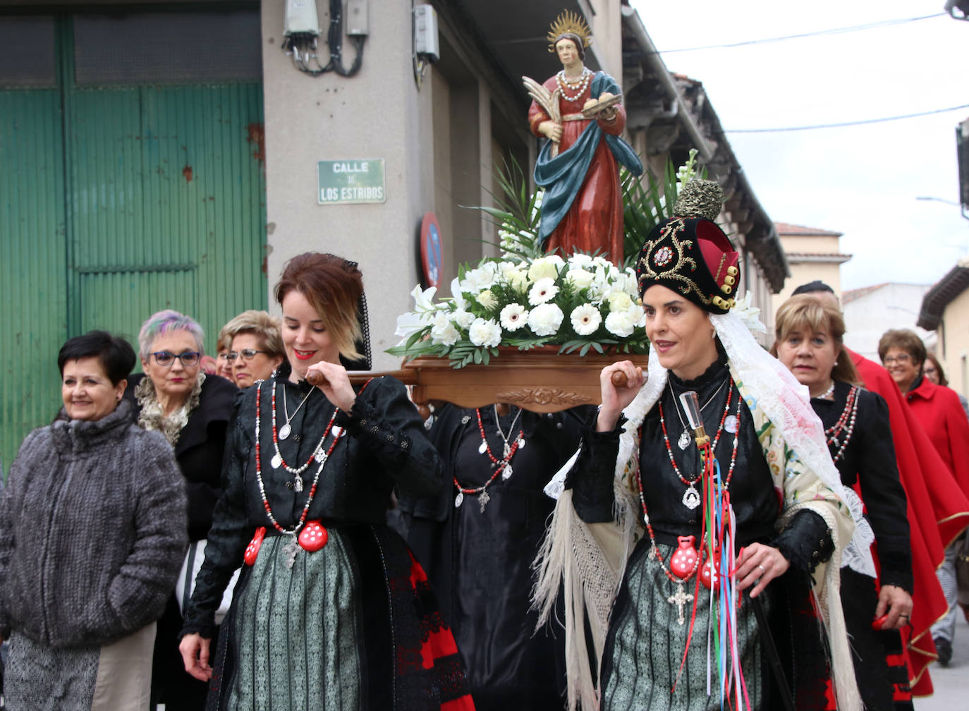 Celebración de Santa Águeda en la provincia de Segovia 