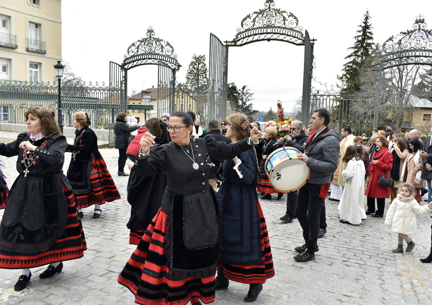 Celebración de Santa Águeda en la provincia de Segovia 