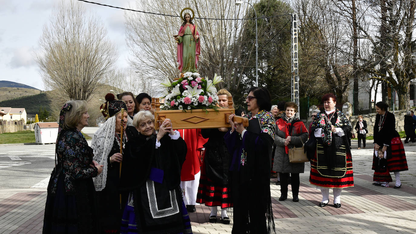 Celebración de Santa Águeda en la provincia de Segovia 