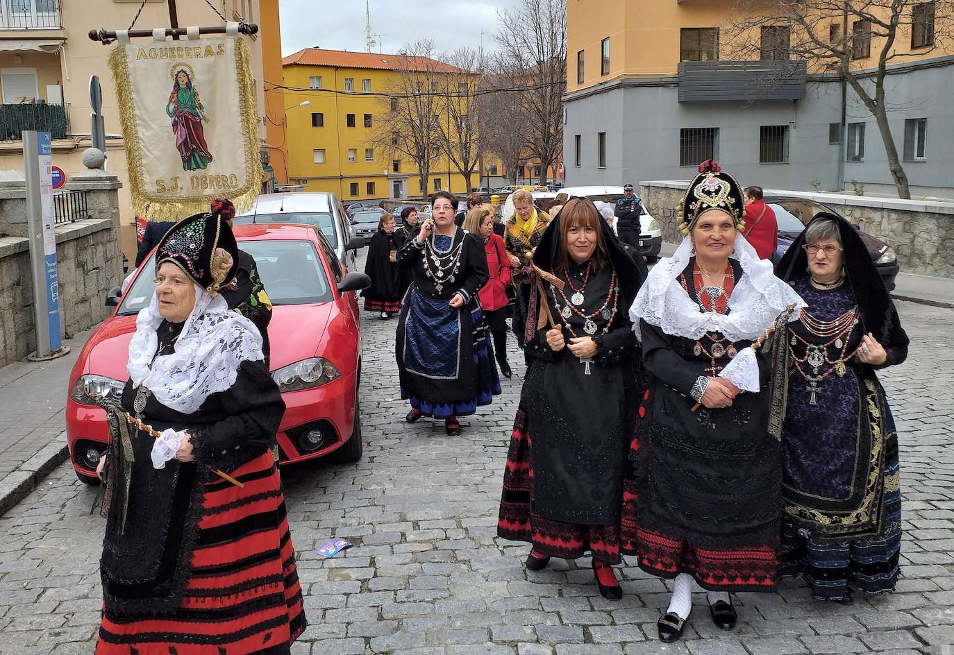 Celebración de Santa Águeda en la provincia de Segovia 