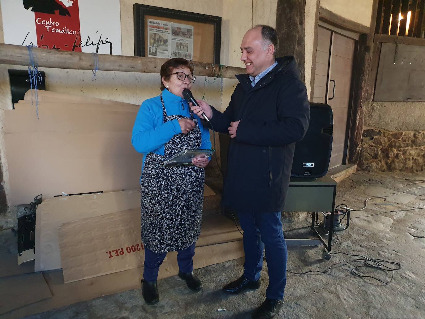 Encarna Sánchez y José María Martín fueron nombrados Matancera y Matancero de Honor, una gran sorpresa para los elegidos, pues nada sospechaban del reconocimiento que les rendiría el pueblo