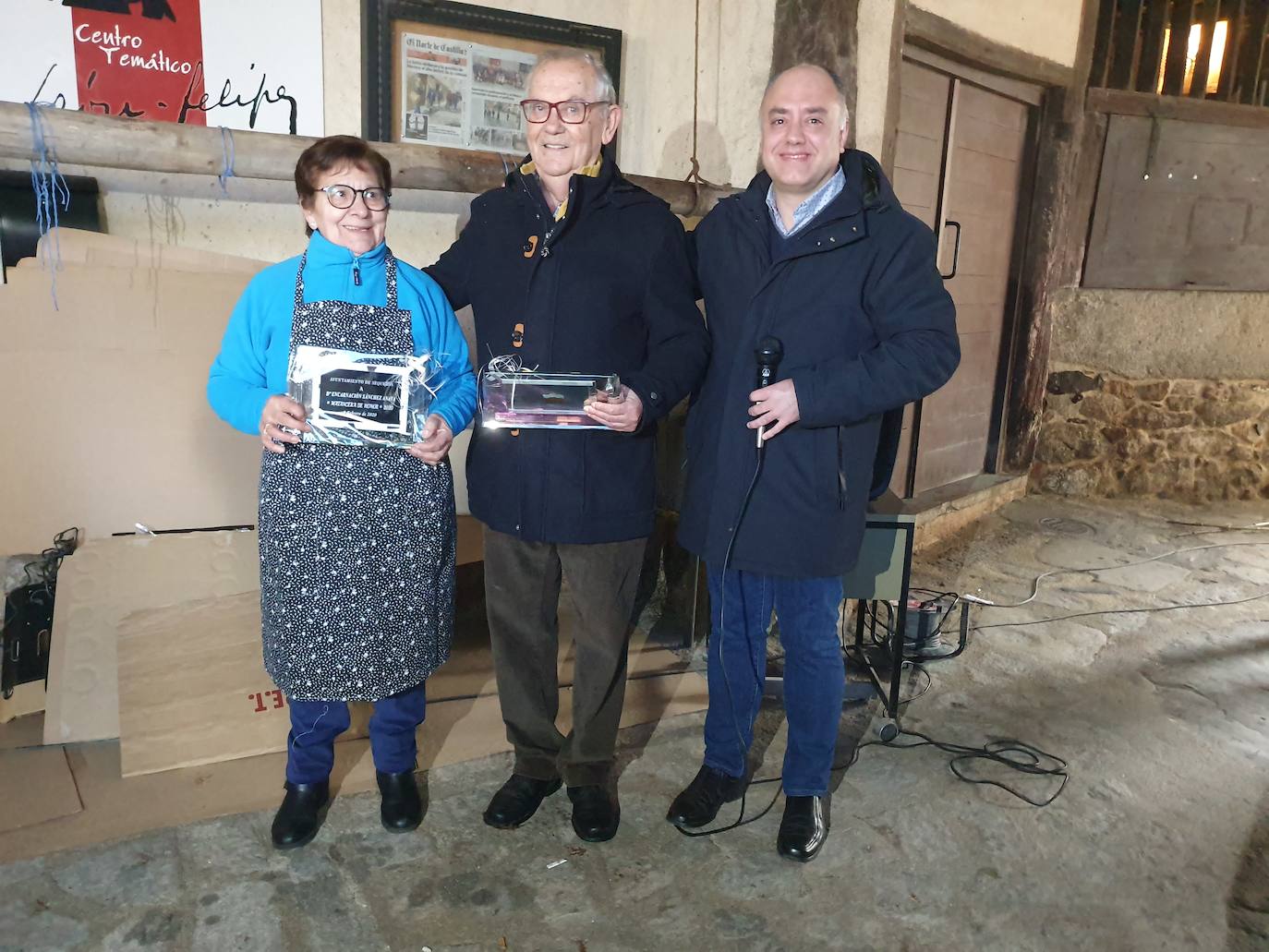 Encarna Sánchez y José María Martín fueron nombrados Matancera y Matancero de Honor, una gran sorpresa para los elegidos, pues nada sospechaban del reconocimiento que les rendiría el pueblo