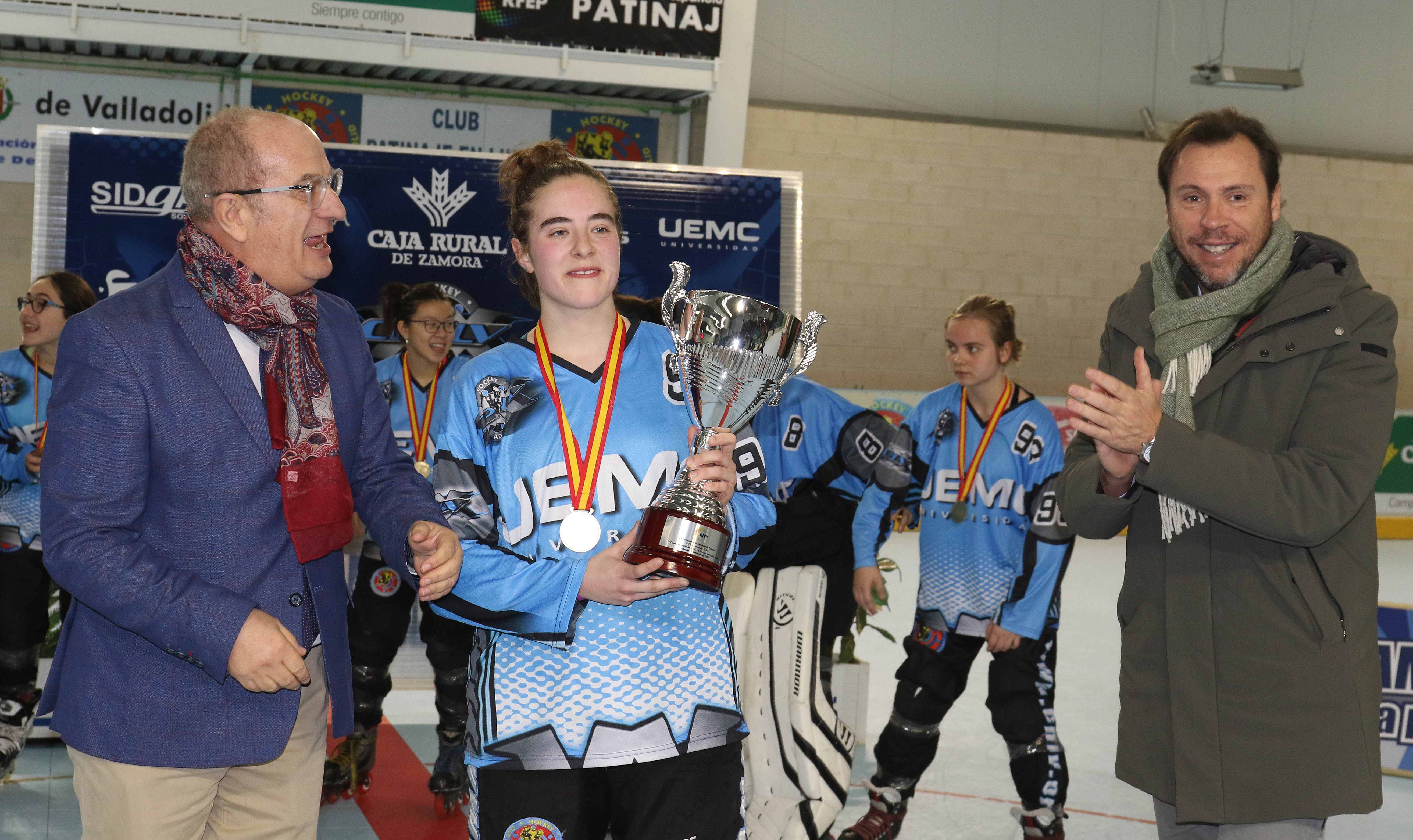Las vallisoletanas se alzaron con el título en un 1-0 contra el Fénix PL Madrid. 