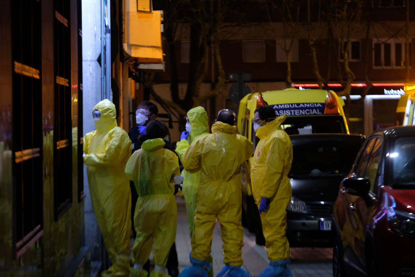 Activación del protocolo del coronavirus en Valladolid. 