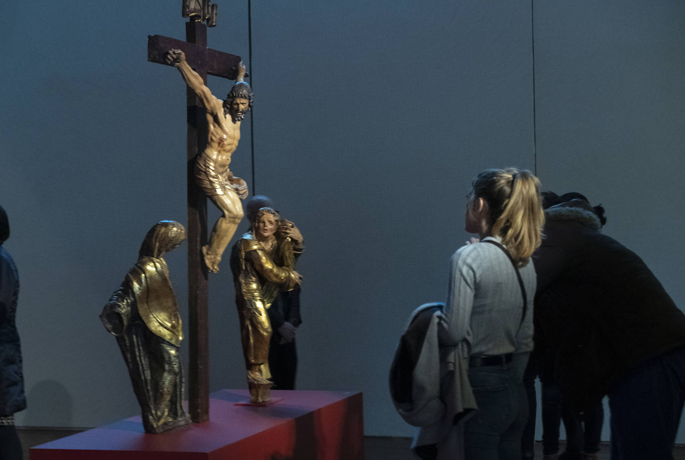 Las piezas, procedentes de la vallisoletana iglesia de Santiago, han sido recuperadas por técnicos del museo y del Centro de Conservación y Restauración de Bienes Culturales de la Junta de Castilla y León. 