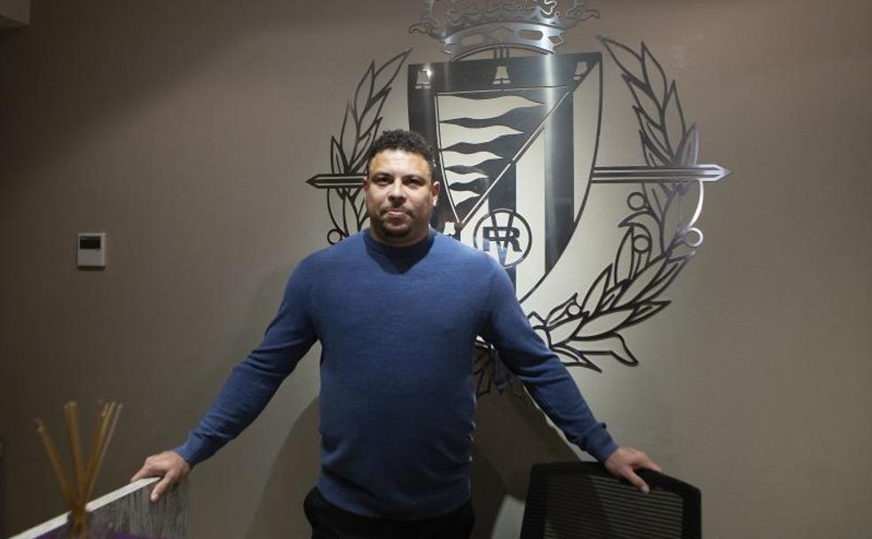 Ronaldo Nazário, presidente del Real Valladolid