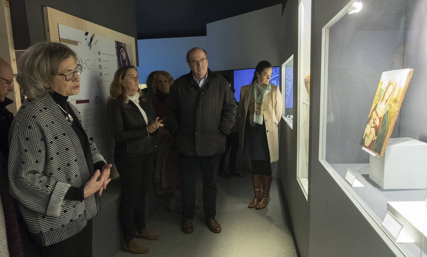El Palacio de Fabio Nelli, sede del Museo de Valladolid, acoge una exposición sobre el Centro de Restauración de Bienes Culturales de Simancas. 