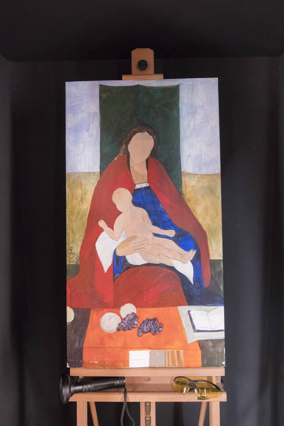 El Palacio de Fabio Nelli, sede del Museo de Valladolid, acoge una exposición sobre el Centro de Restauración de Bienes Culturales de Simancas. 