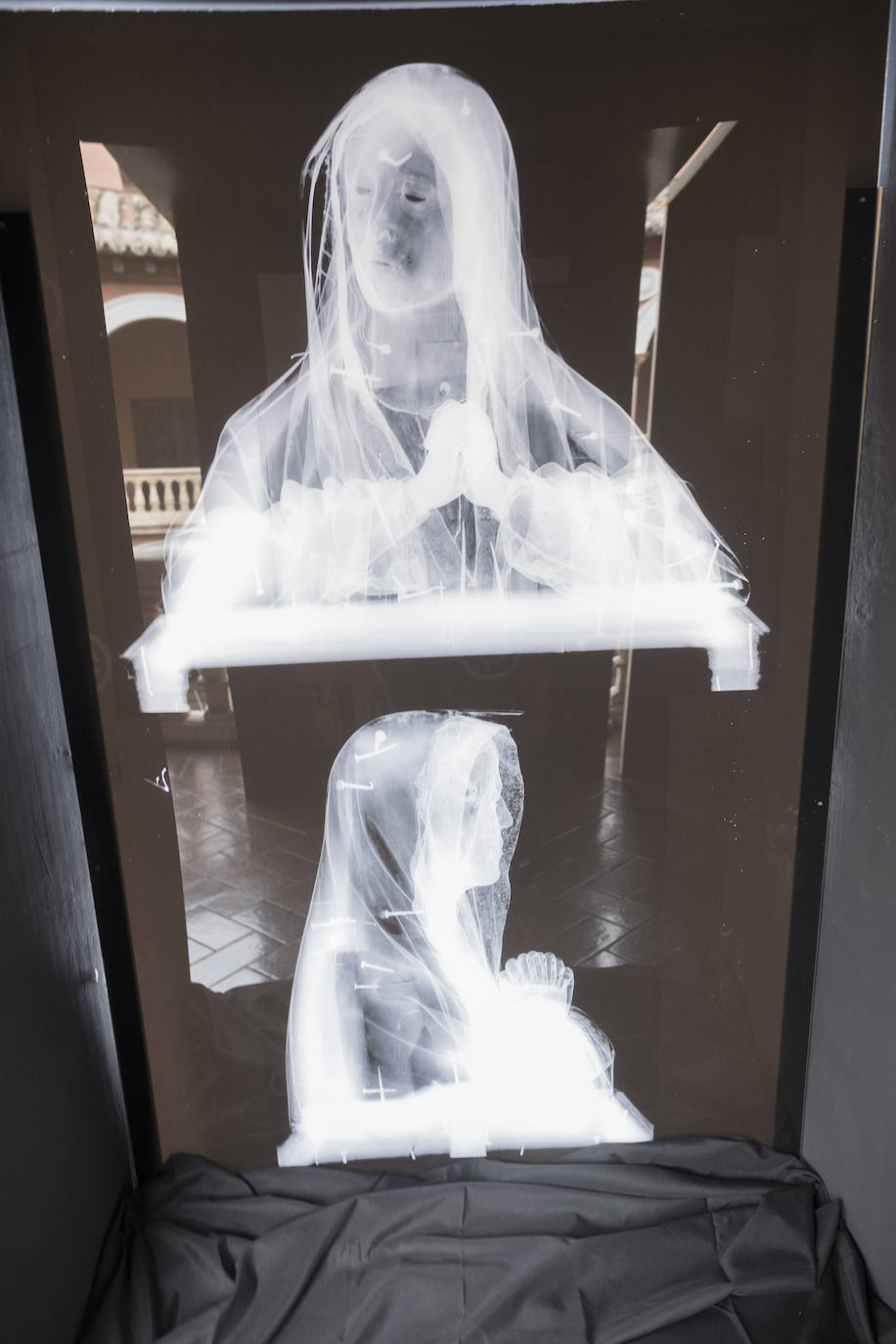 El Palacio de Fabio Nelli, sede del Museo de Valladolid, acoge una exposición sobre el Centro de Restauración de Bienes Culturales de Simancas. 