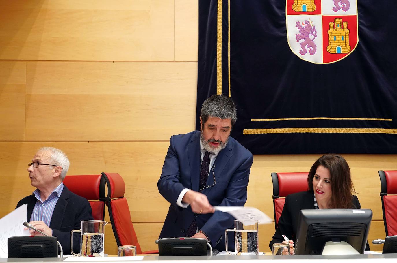 Comparecencia del director de la Gerencia Regional de Salud; Manuel Mitadiel, en la Comisión de Sanidad de las Cortes.