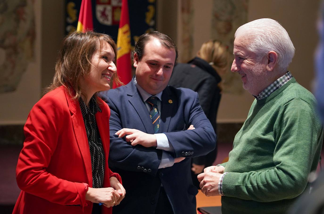 La consejera de Educación, Rocío Lucas, preside el pleno de la sección de Convivencia del Observatorio de Castilla y León.