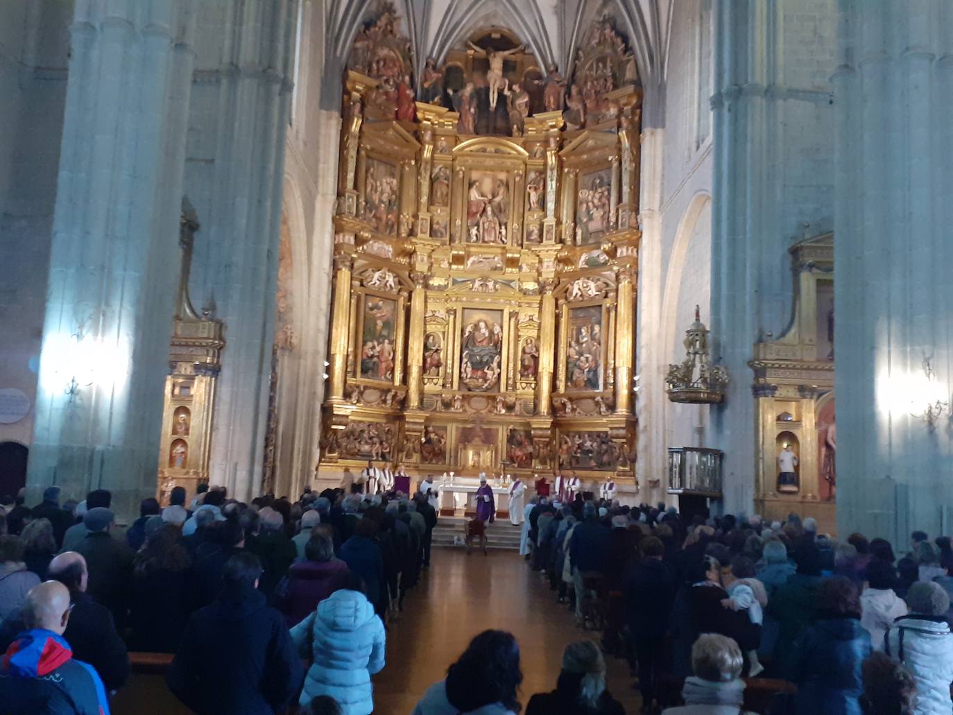 Funeral en Medina de Rioseco del sacerdote Alejandro Ovelleiro 'Jano'. 