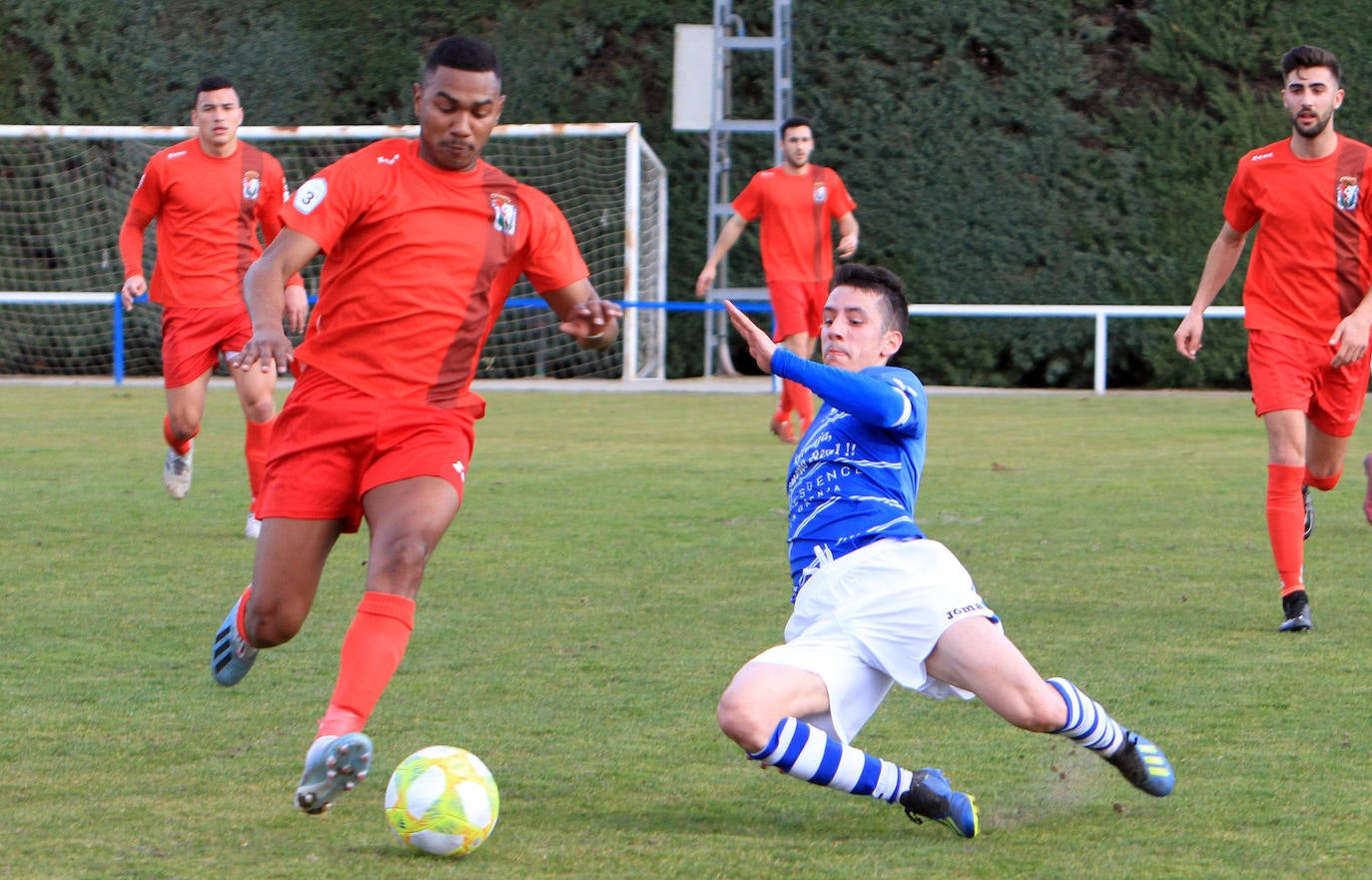 Fotografías del choque entre La Granja y el Real Burgos CF.