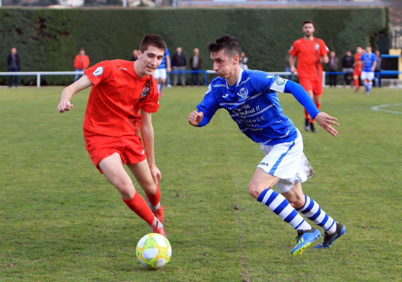 Fotografías del choque entre La Granja y el Real Burgos CF.